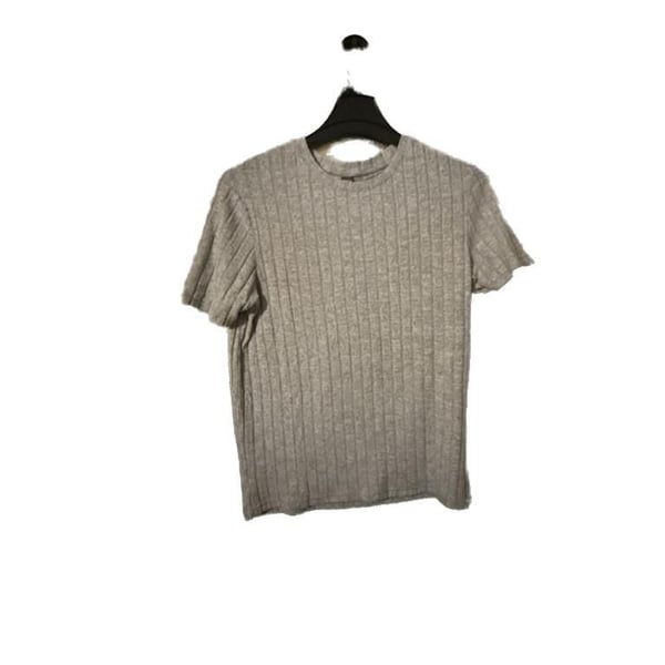 SHEIN Manfinity VCAY Ribbed Knit Short Sleeve Casual T-Shirt and Shorts Lounge Set