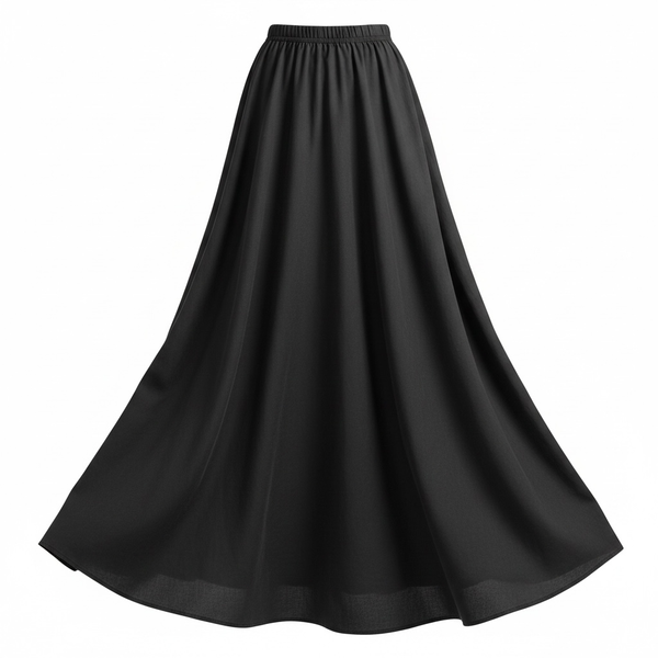 Adrianna Papell Evening Essentials Black Maxi Skirt