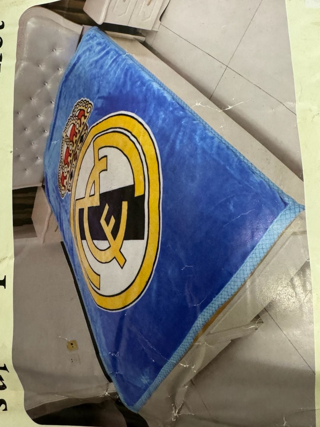 Real Madrid Soccer Team Super Plush Twin Size Blanket 3