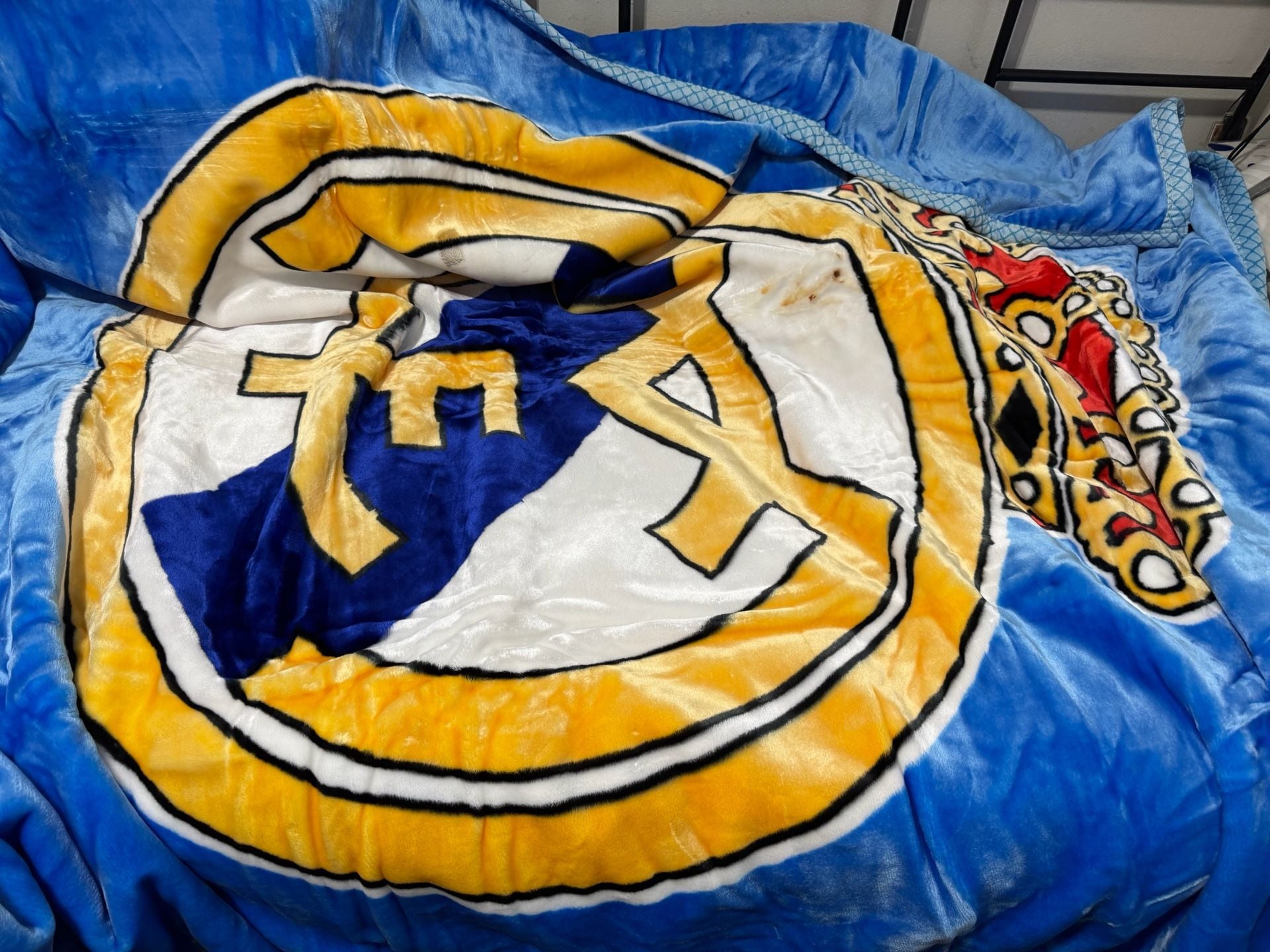 Real Madrid Soccer Team Super Plush Twin Size Blanket 7