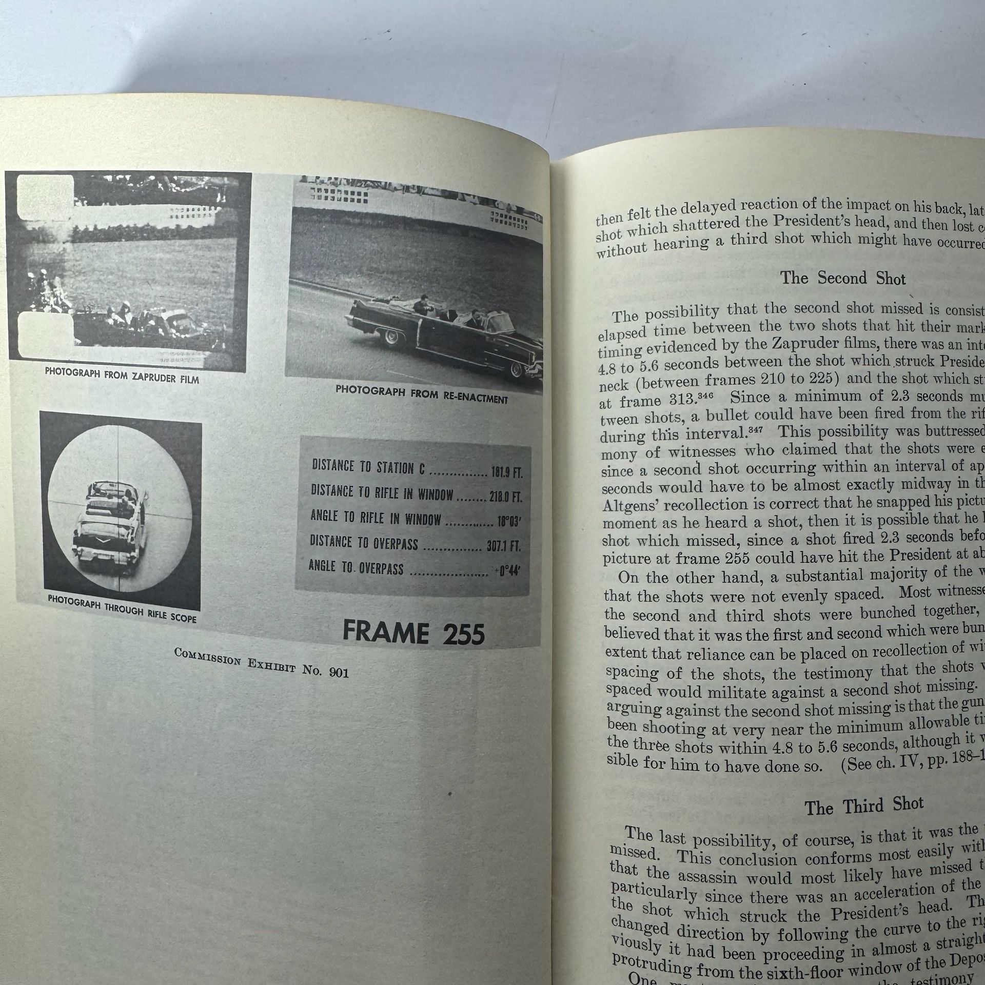 1964 Report of the President's Commission on the Assassination of President JFK 10