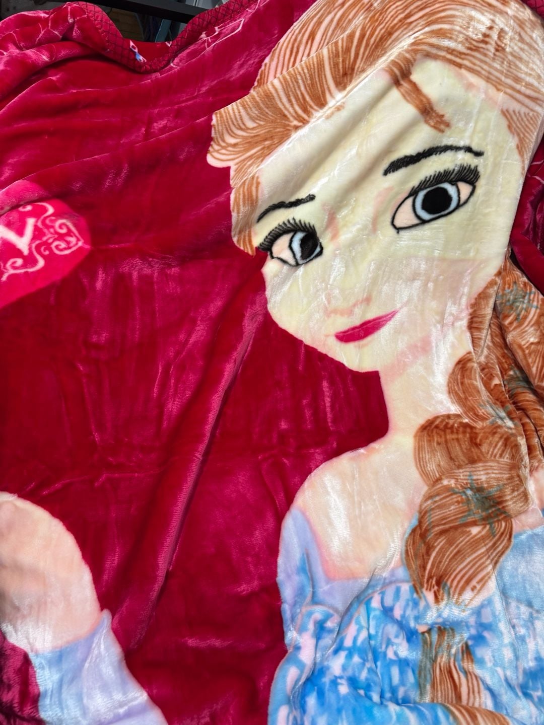 Frozen Anna Twin Size Super Plush Blanket 5