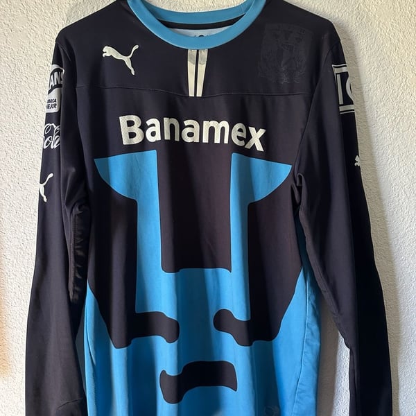 Puma Pumas UNAM 2013-2014 Goalkeeper Long Sleeve Jersey #1 Pikolin