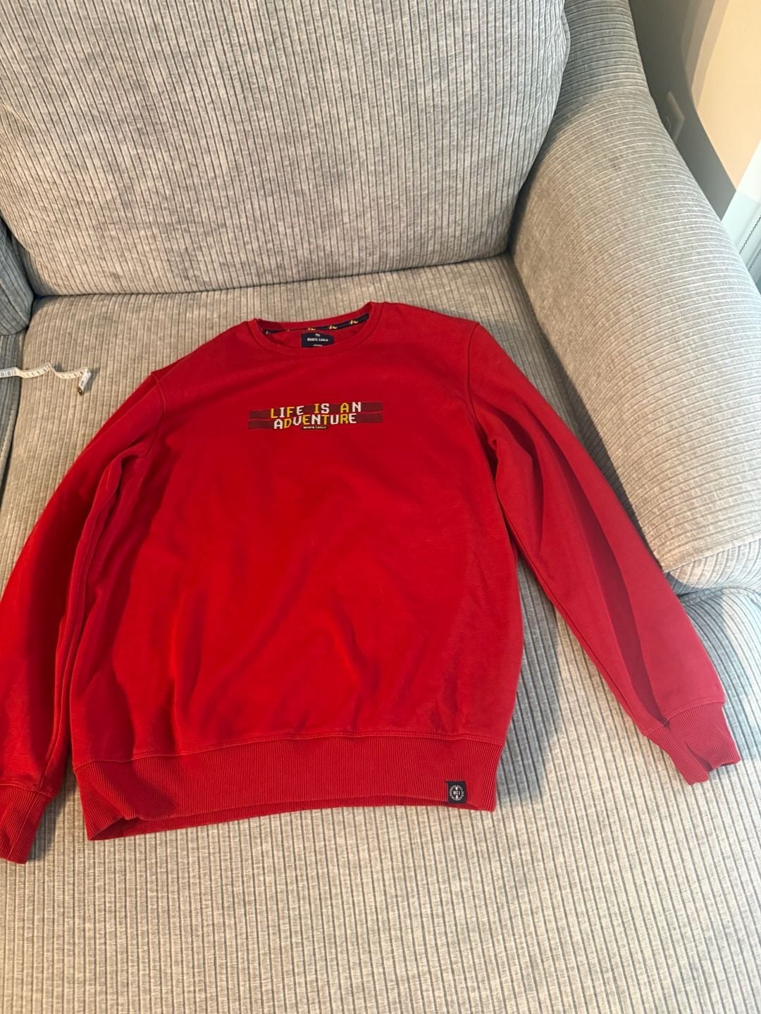 Men’s Monte Carlo Originals Life Is An Adventure Crewneck Sweatshirt 1