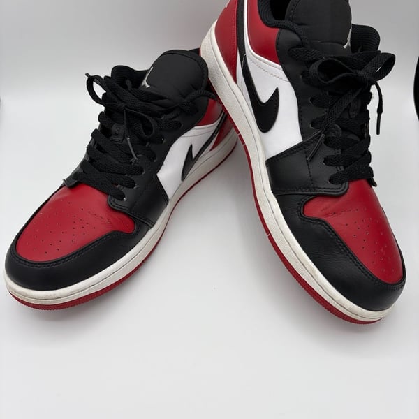 Air Jordan 1 Low Bred Toe (Style Code: 553558-612)