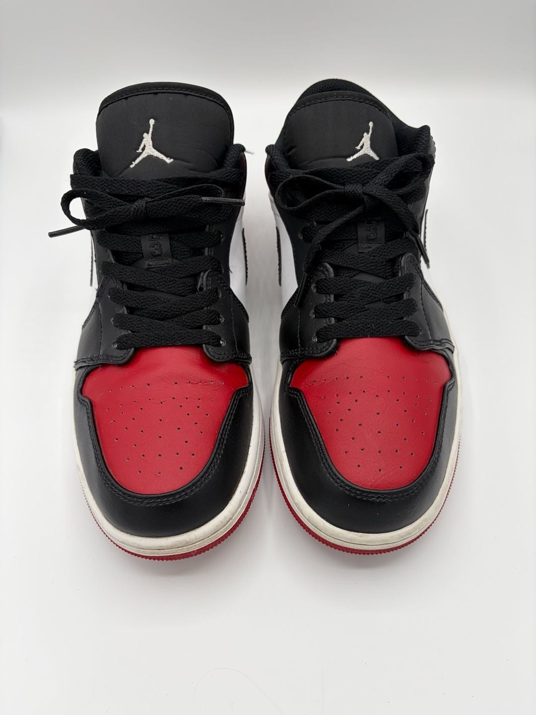 Air Jordan 1 Low Bred Toe (Style Code: 553558-612) 2