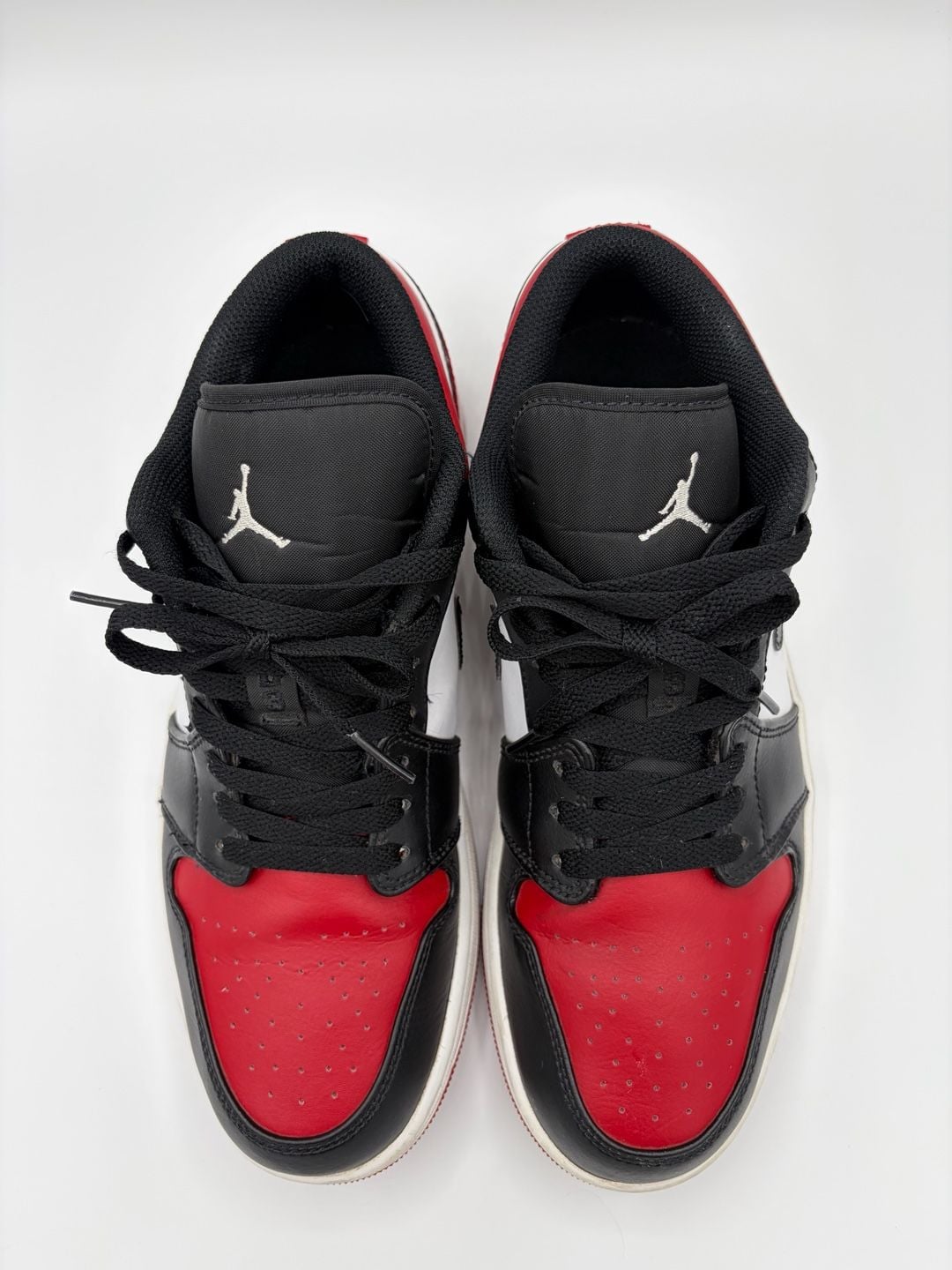 Air Jordan 1 Low Bred Toe (Style Code: 553558-612) 3