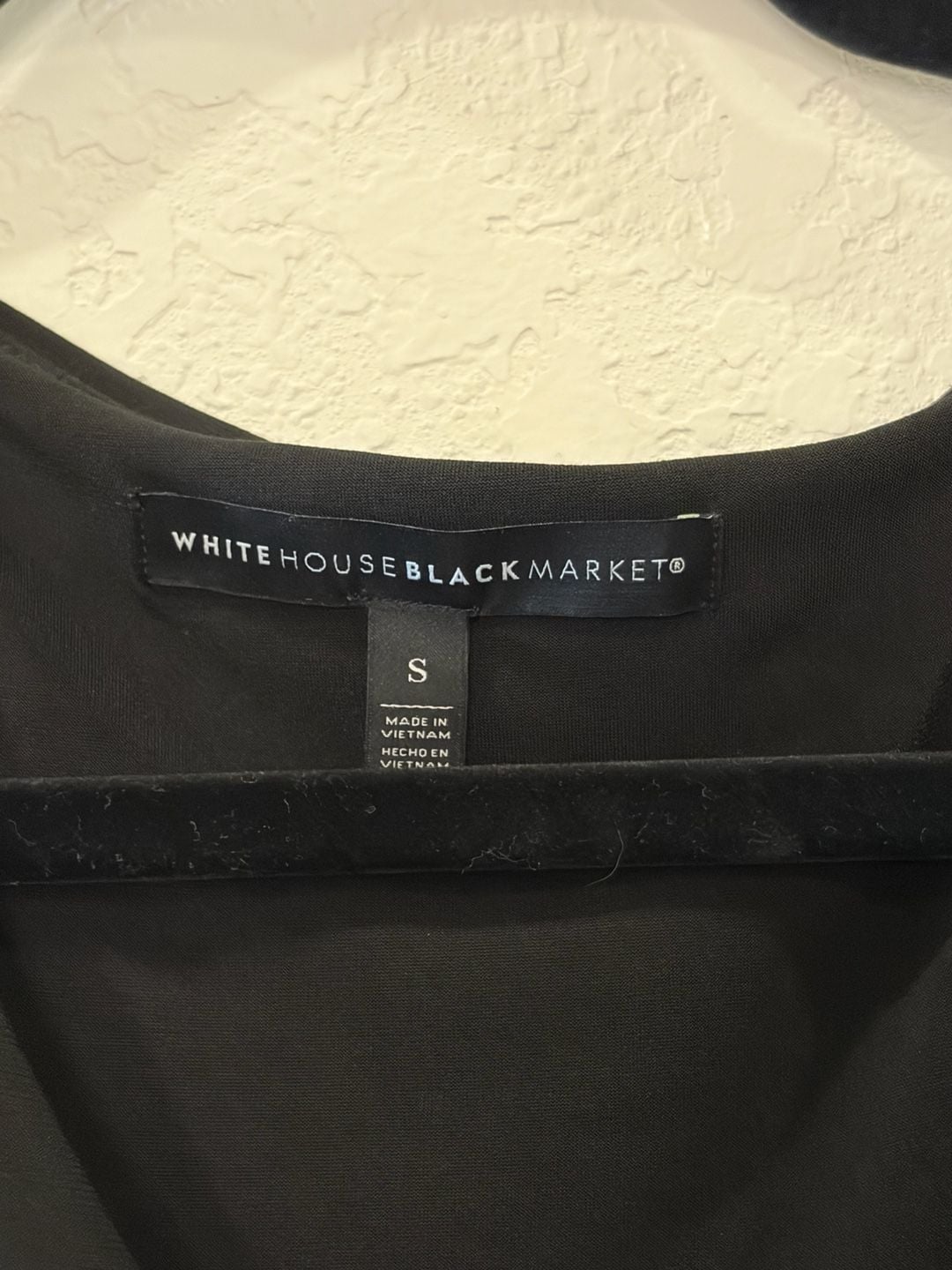 White House Black Market Women's Long Sleeve Double Layer V-Neck Tunic 3