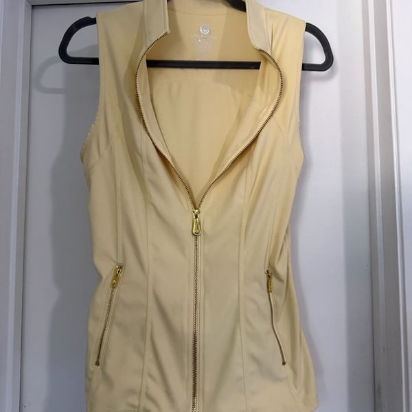 Women's Sleeveless Full Zip Athletic Vest