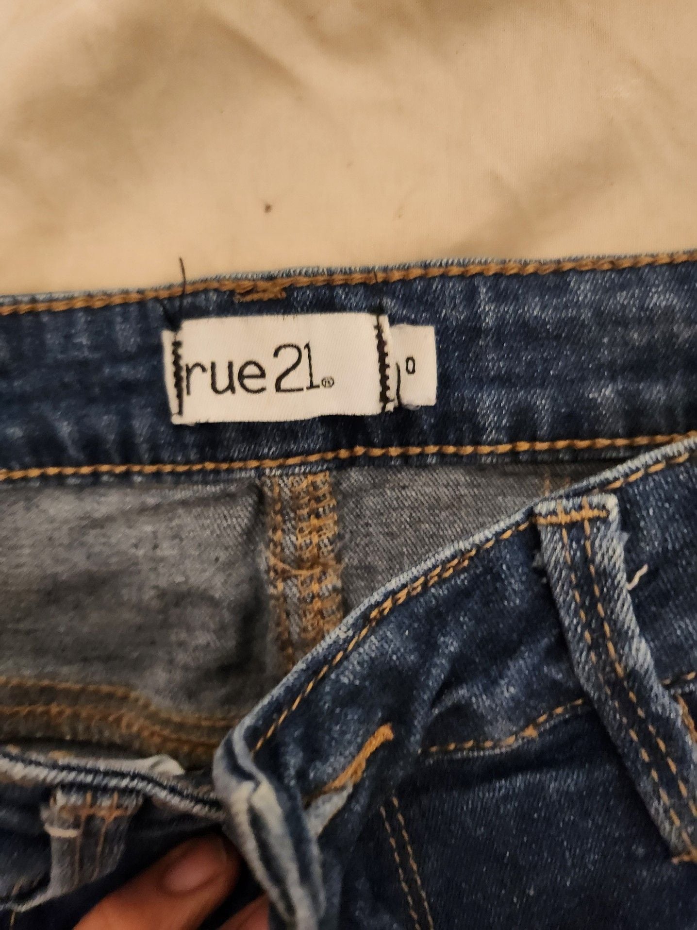 rue21 Women's Mid-Rise Skinny Denim Jeans Size 0 2