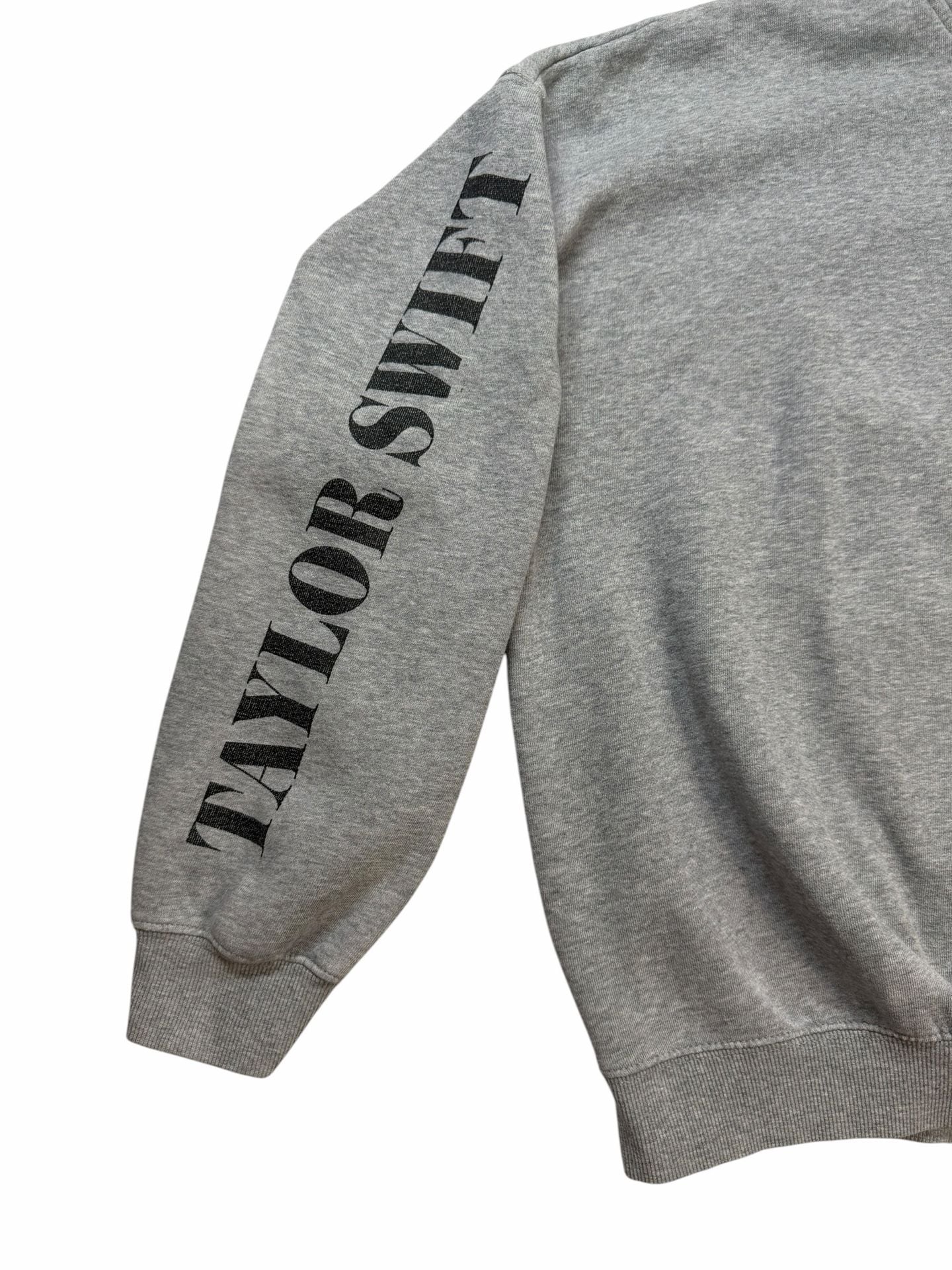 Taylor Swift Eras Tour 2023 Gray Quarter Zip Sweatshirt Official Merch Size M 3