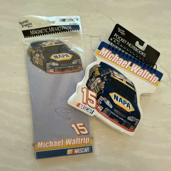 Nascar Michael Waltrip #15 Notebook Set