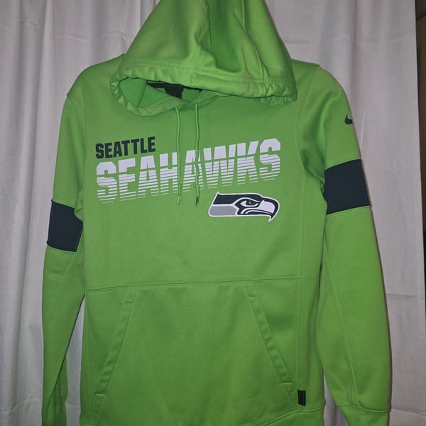 Seattle Seahawks Nike NFL 100th Anniversary Sideline Performance Pullover Hoodie