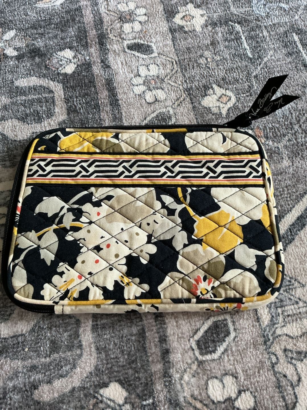 Vera Bradley Quilted E-Reader Protective Sleeve in Dogwood Print 2