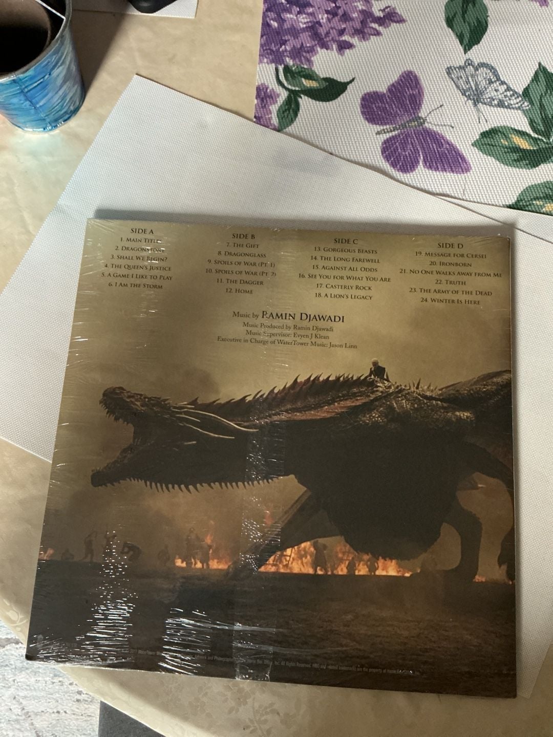 Game of Thrones: Season 7 Music From The HBO Series (2xLP Vinyl Soundtrack by Ramin Djawadi) 2