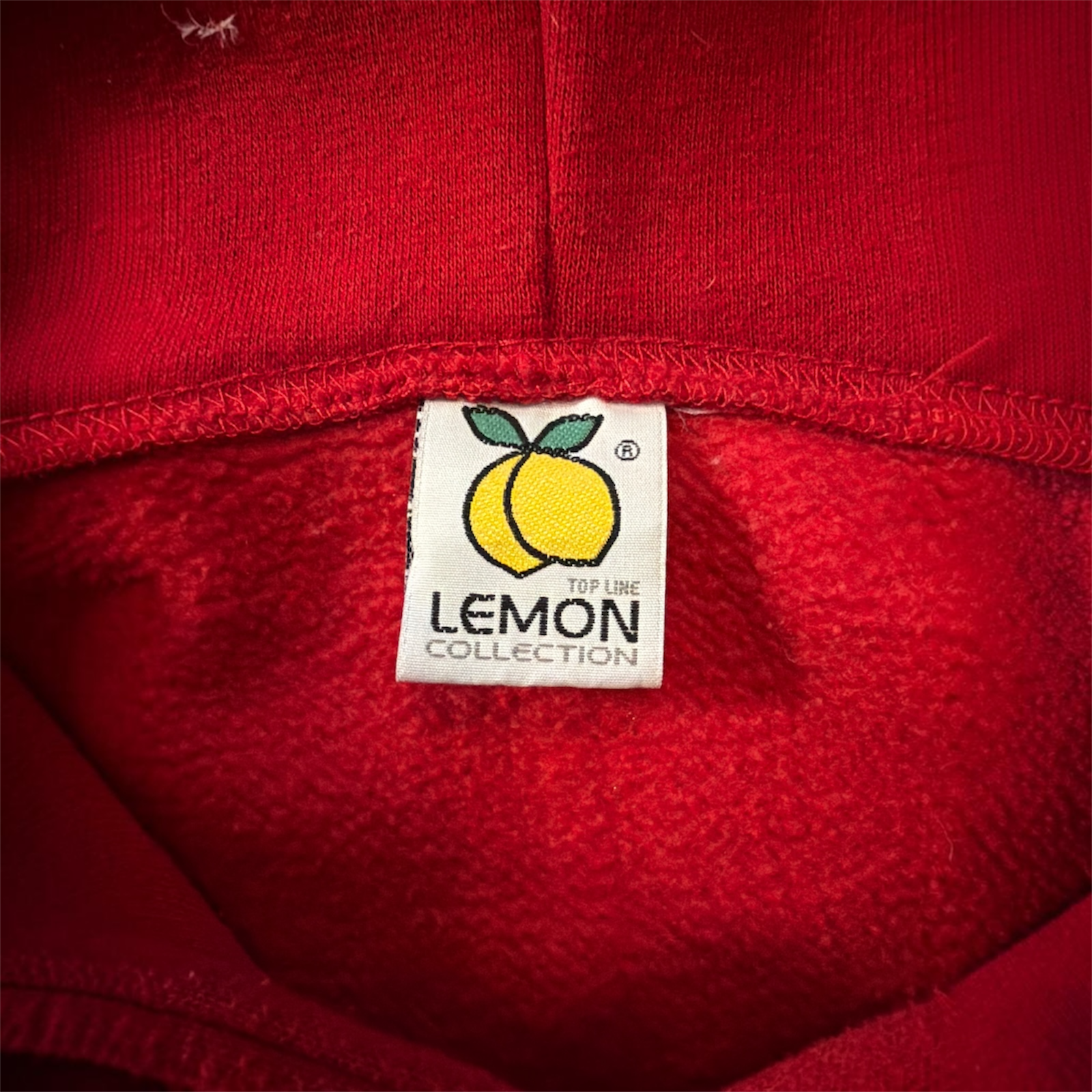 Lemon Collection Ciao Bella Italia Floral Heart Embroidered Red Hoodie 4