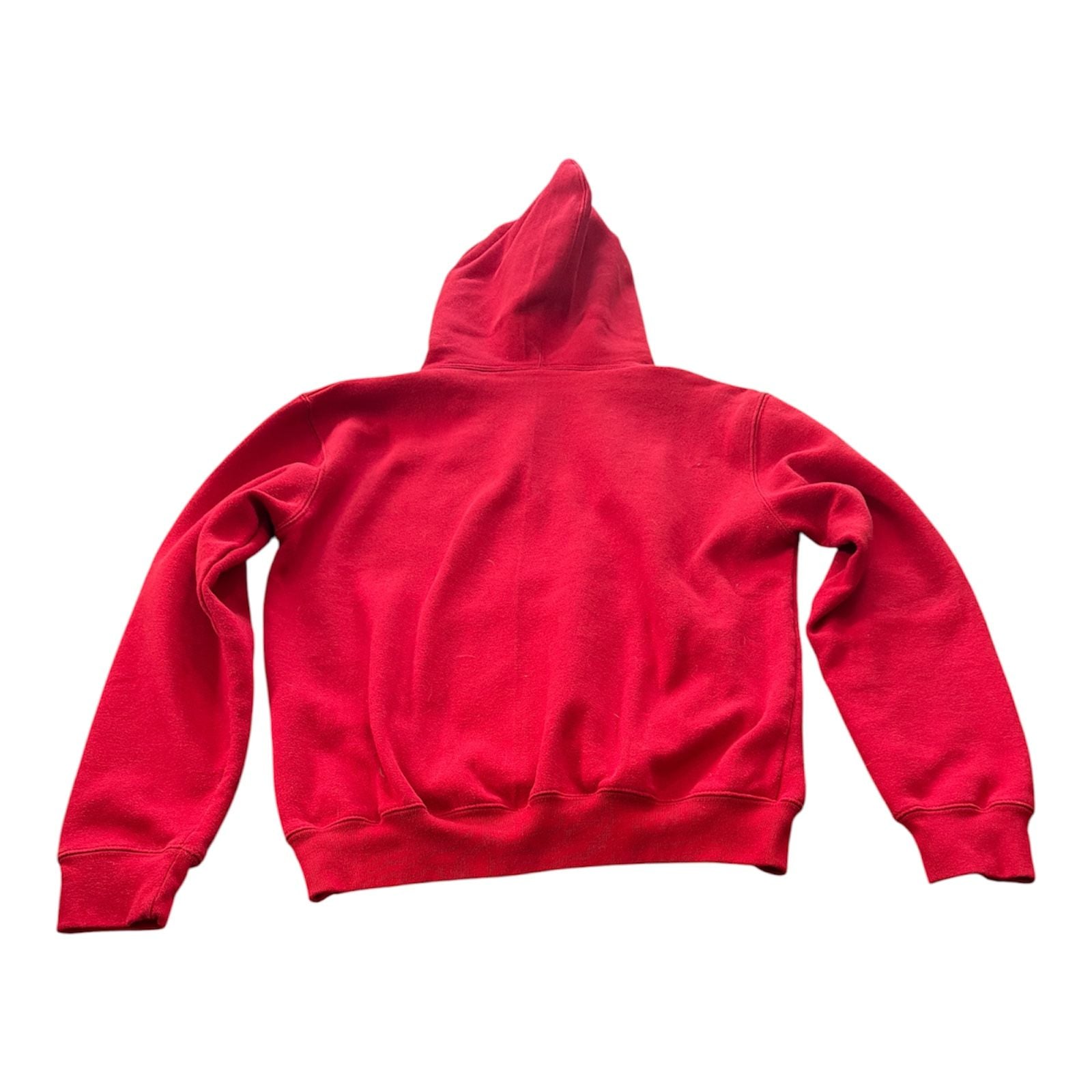 Lemon Collection Ciao Bella Italia Floral Heart Embroidered Red Hoodie 6