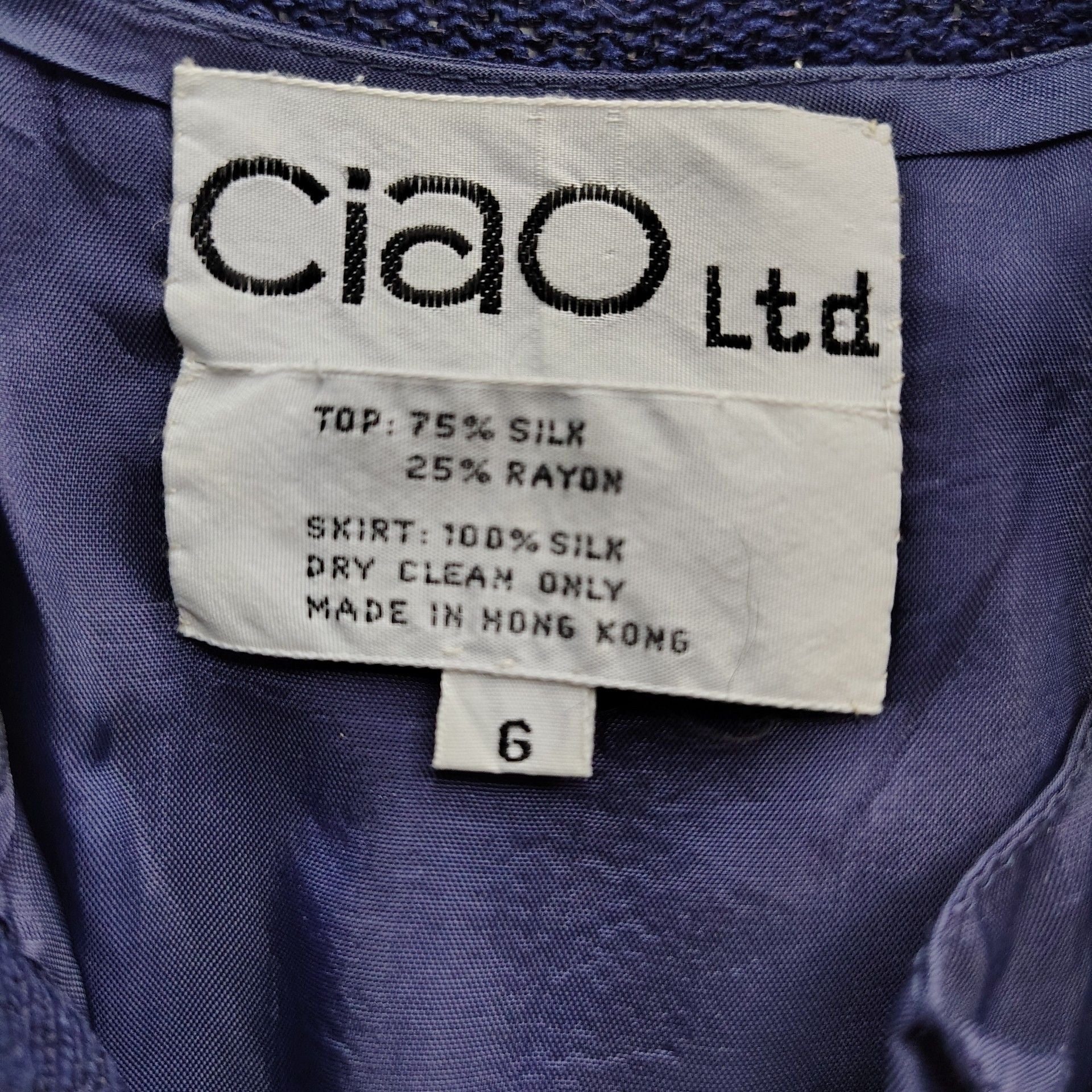 Vintage 1950s Dress Blue Windowpane Plaid Short Sleeve Set with Belt, size 6, Made in Hong Kong 8