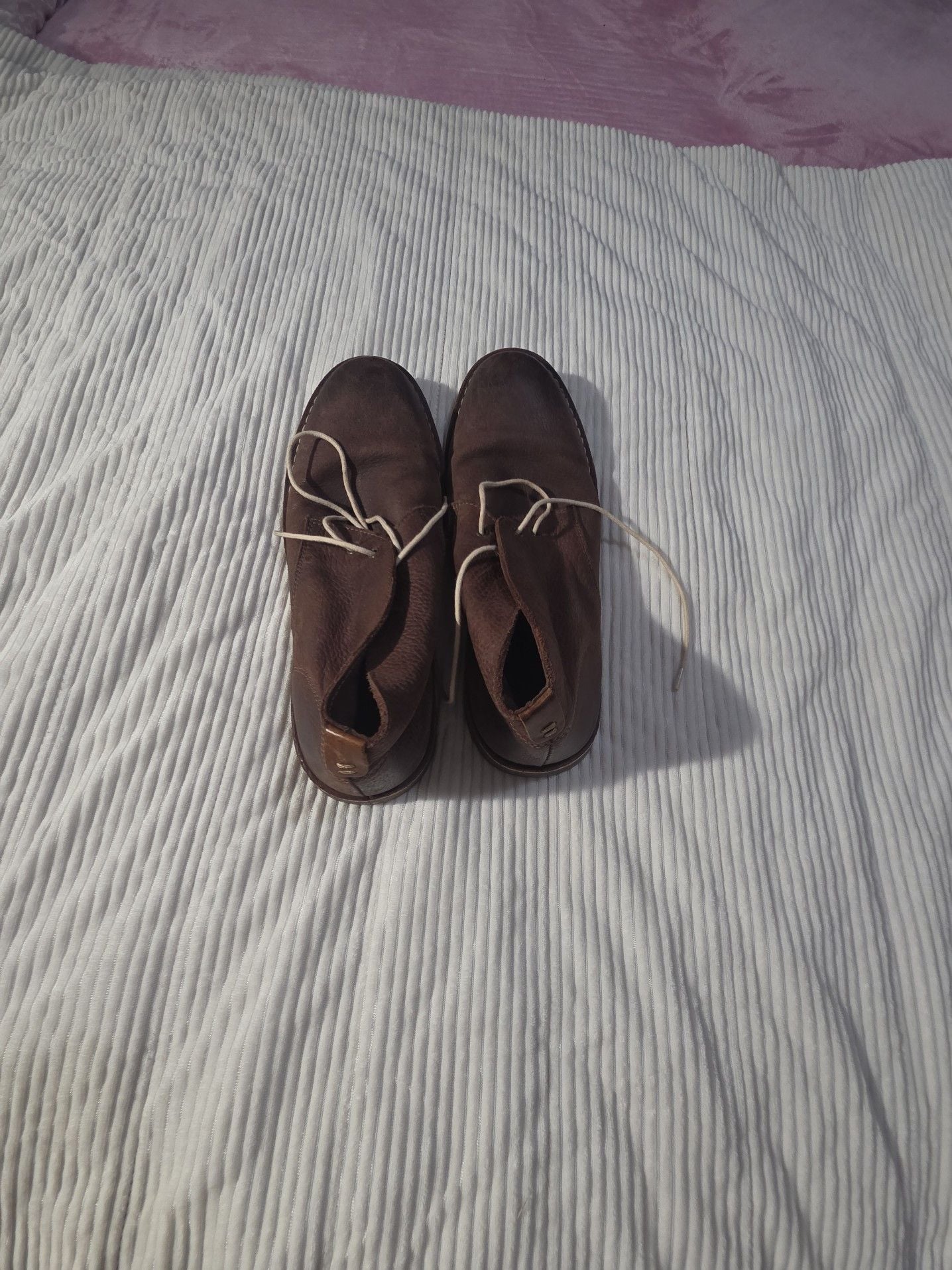 Red Tape Men's Brown Leather Chukka Desert Boots 2