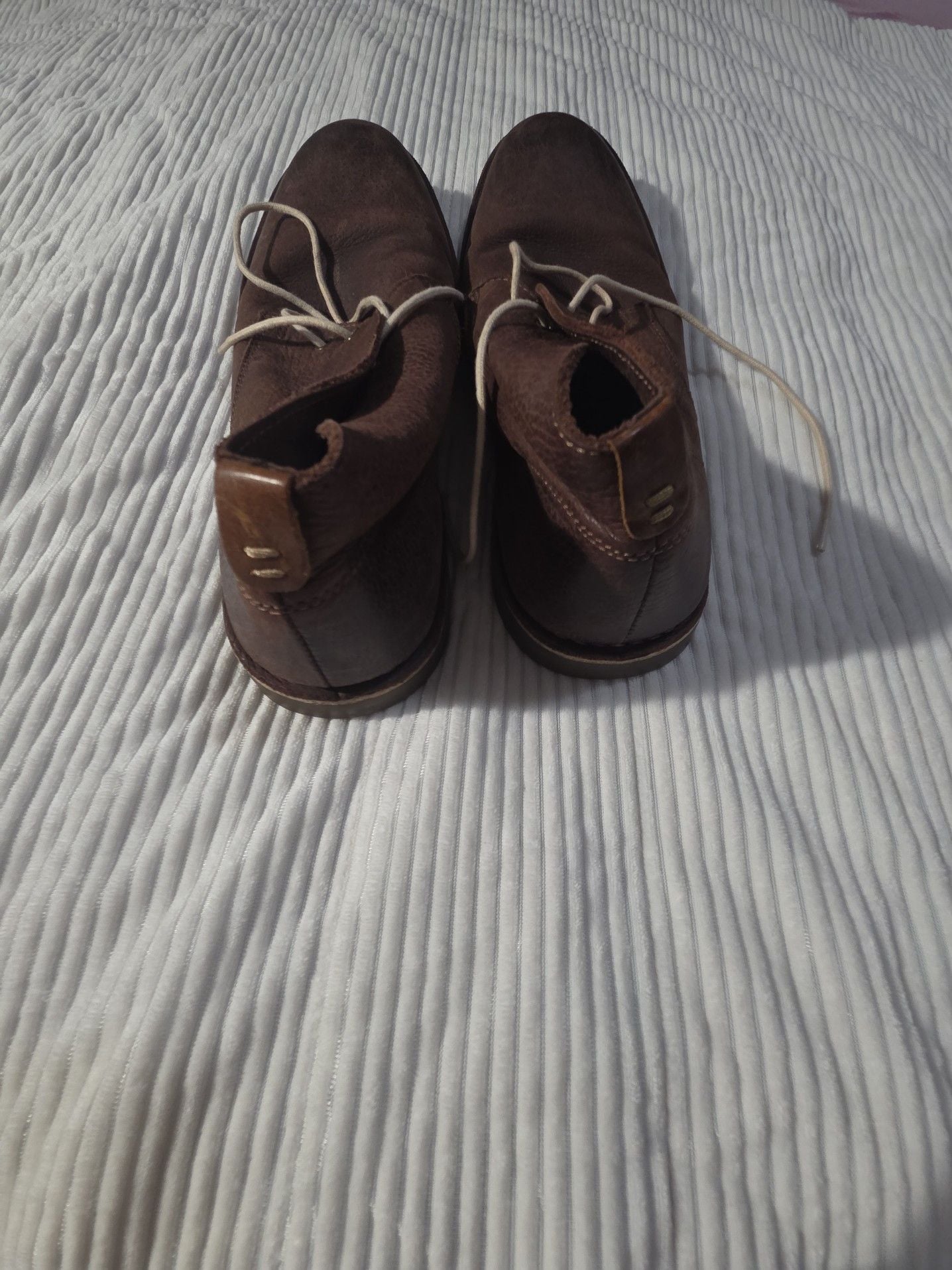 Red Tape Men's Brown Leather Chukka Desert Boots 3