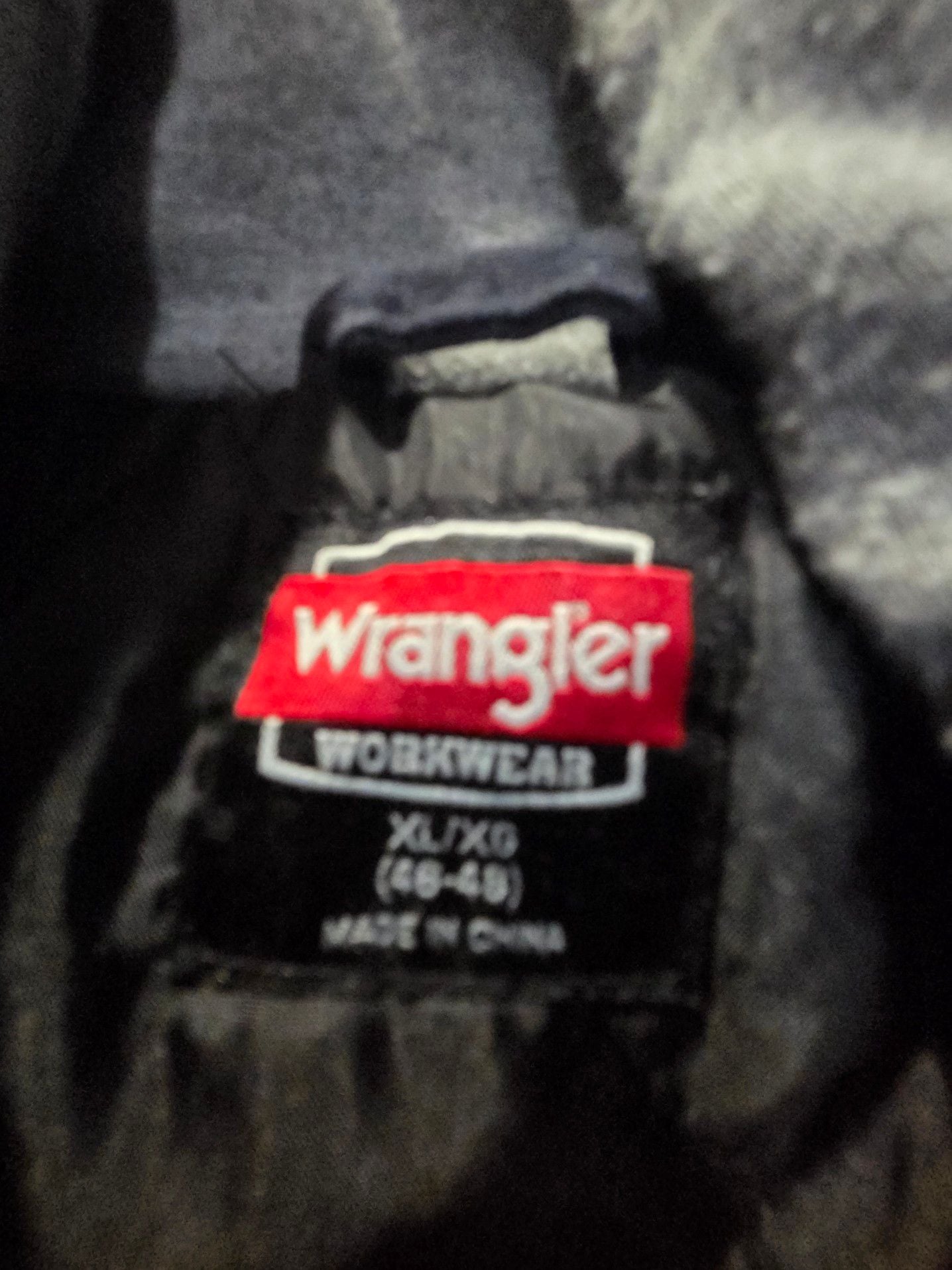 Wrangler Workwear Men's Navy Blue Utility Field Jacket with Removable Hood 7