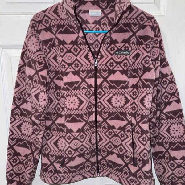 Columbia Women's Benton Springs Printed Full Zip Fleece Jacket