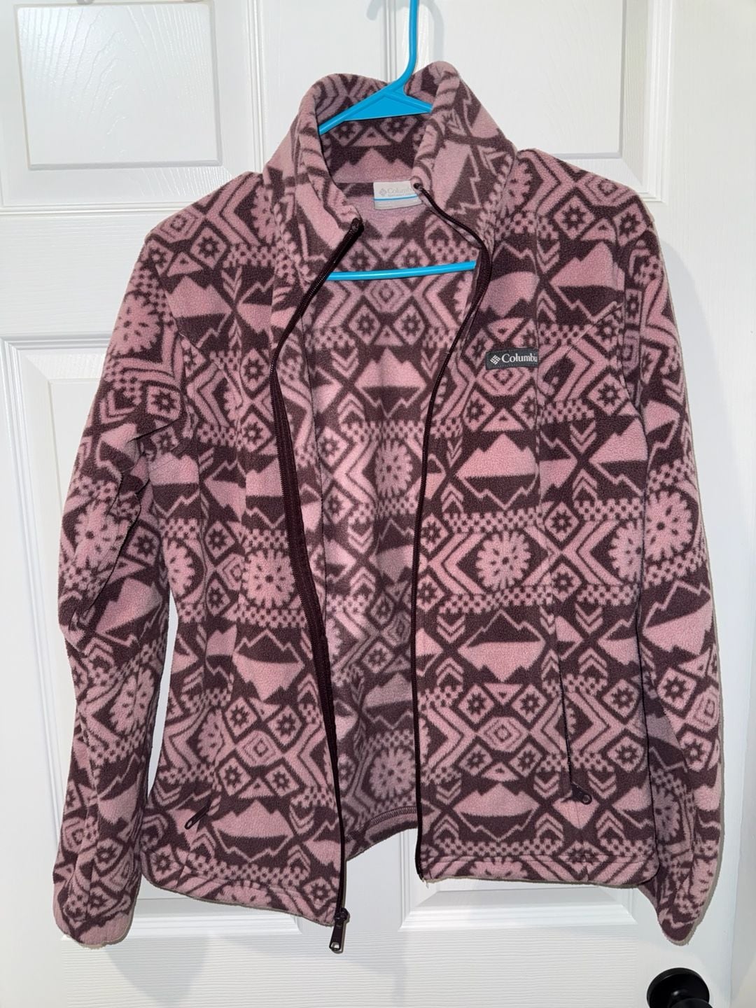 Columbia Women's Benton Springs Printed Full Zip Fleece Jacket 4