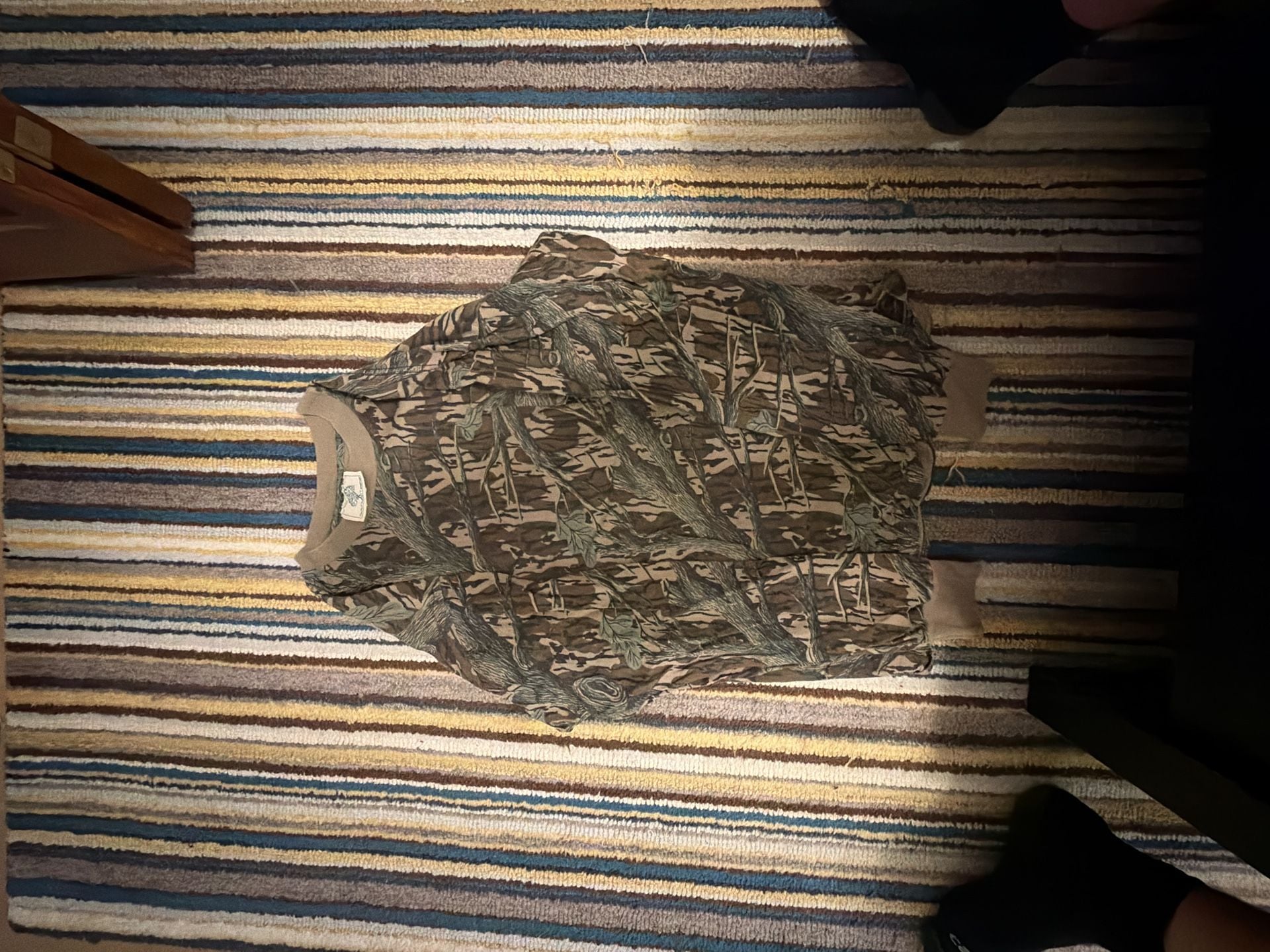 Vintage Mossy Oak Bottomland Camo Long Sleeve Shirt 2