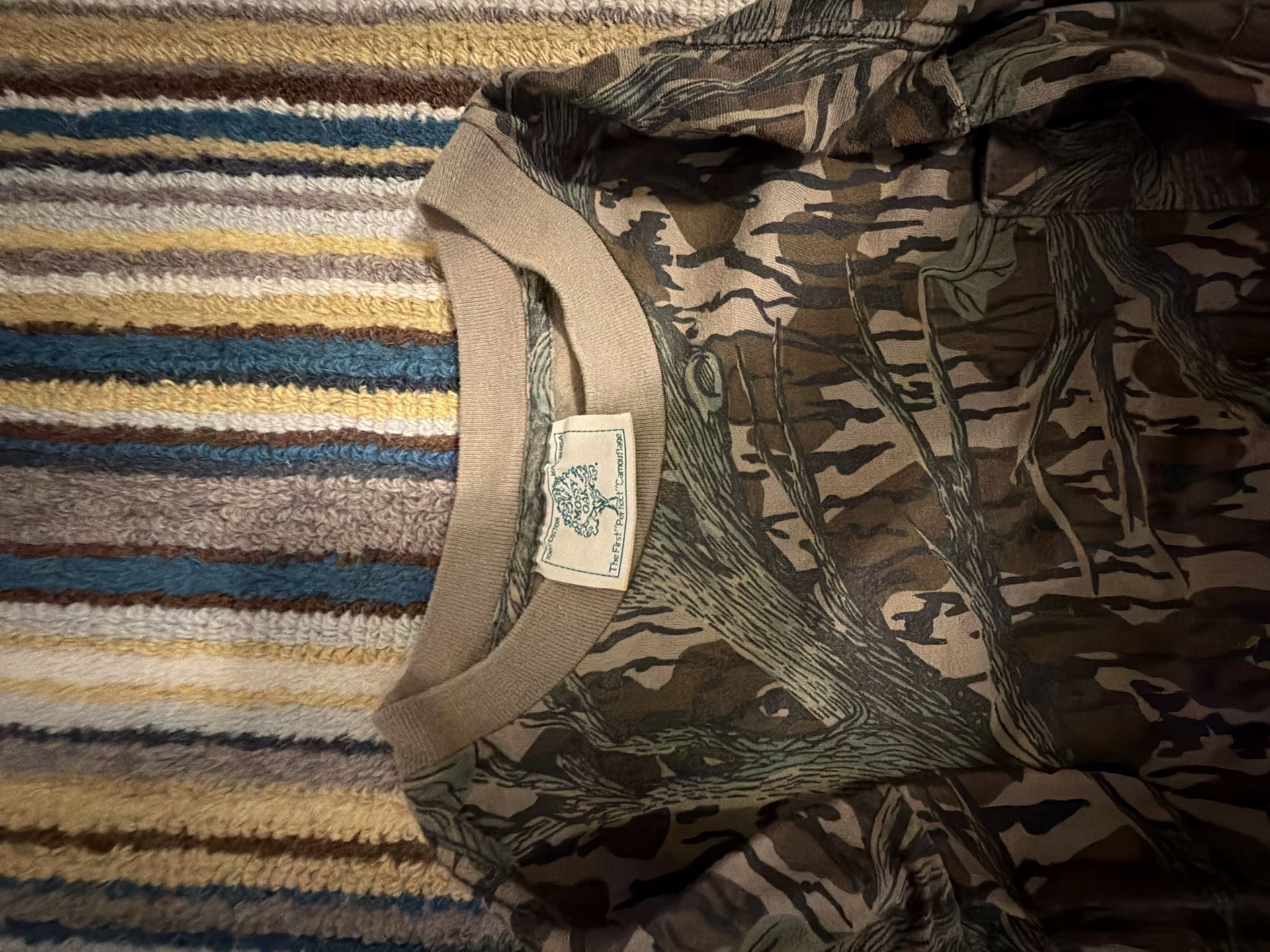 Vintage Mossy Oak Bottomland Camo Long Sleeve Shirt 3