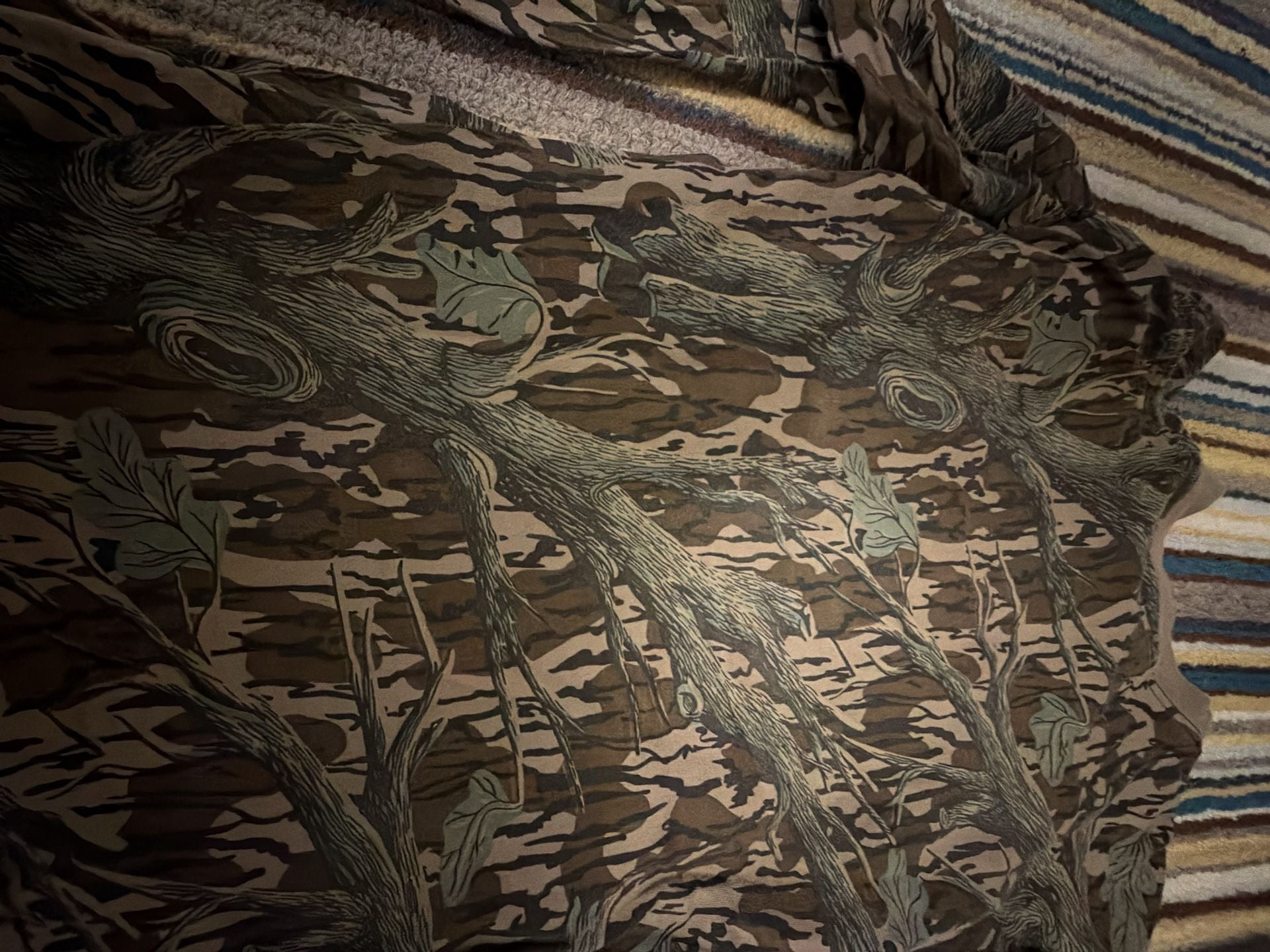 Vintage Mossy Oak Bottomland Camo Long Sleeve Shirt 9