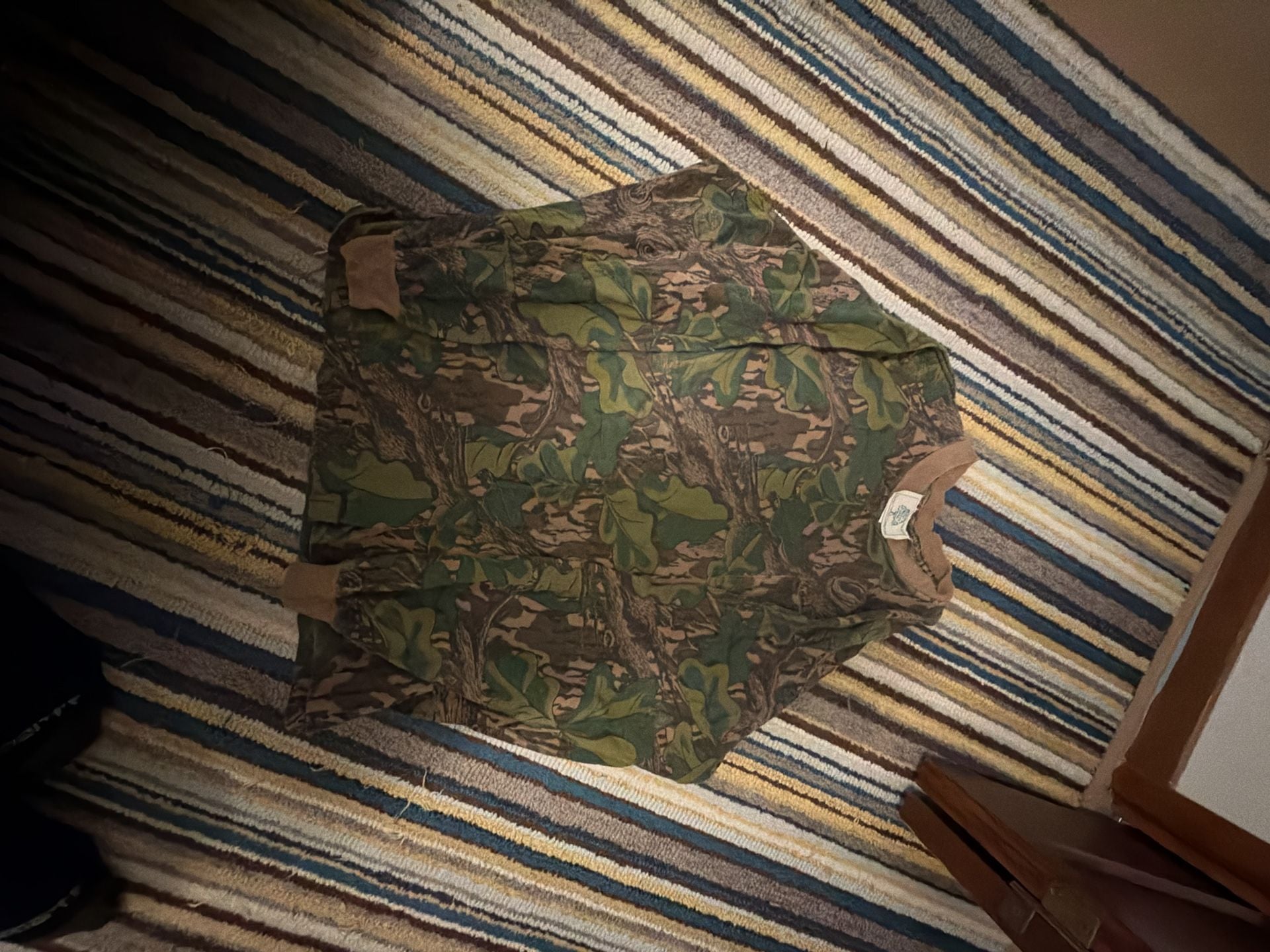 Vintage Mossy Oak Full Foliage single stitch long sleeve shirt XL 1