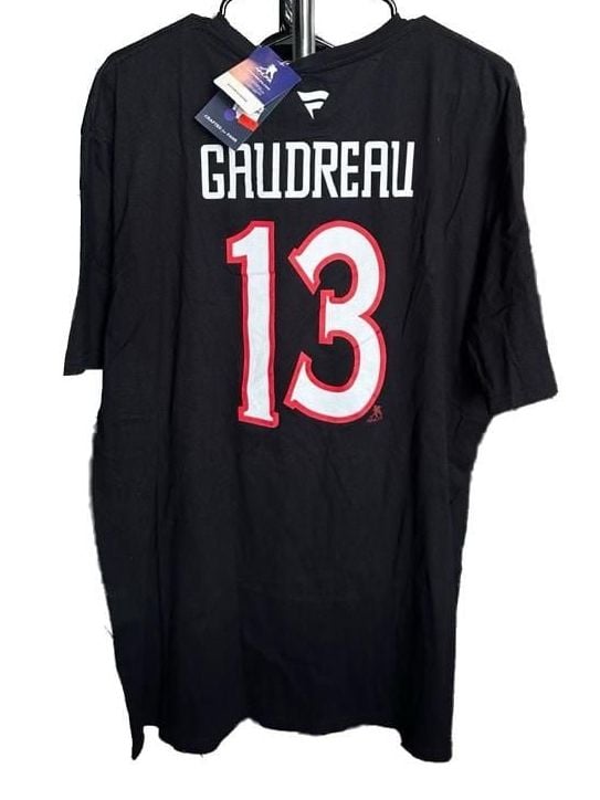 Fanatics Columbus Blue Jackets Johnny Gaudreau 13 T-Shirt 2XL 2