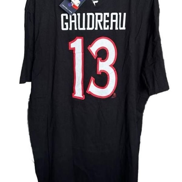 Fanatics Columbus Blue Jackets Johnny Gaudreau 13 T-Shirt 2XL