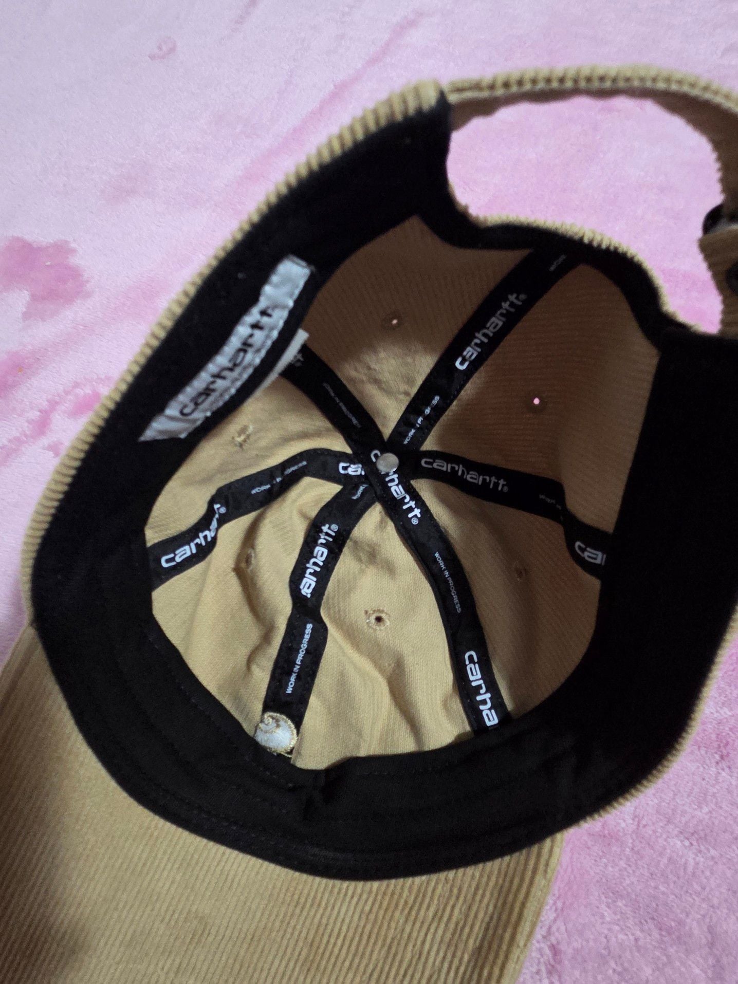 Carhartt WIP Harlem Corduroy Baseball Cap 7