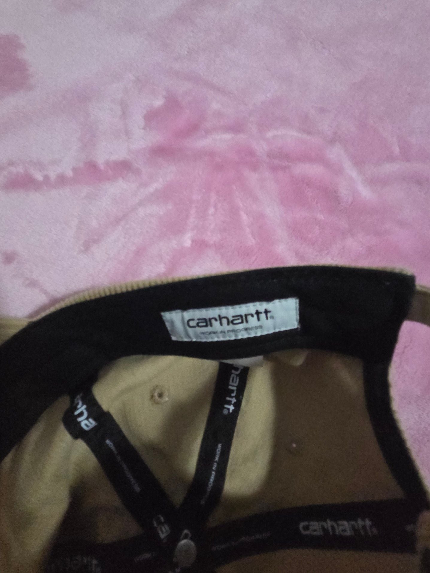 Carhartt WIP Harlem Corduroy Baseball Cap 8