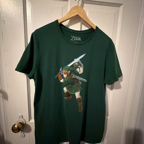 The Legend of Zelda Twilight Princess Link Graphic T-Shirt