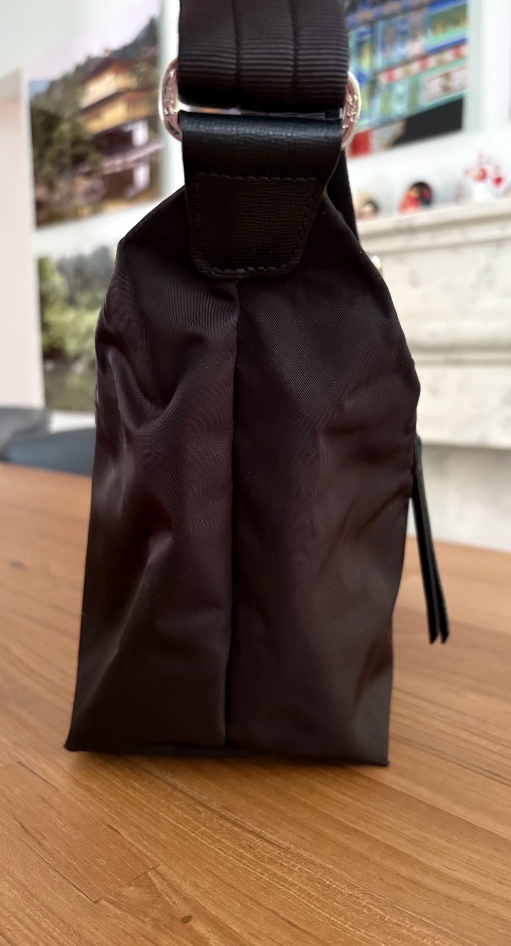 Longchamp Le Pliage Neo Black Nylon Crossbody Messenger Bag 4