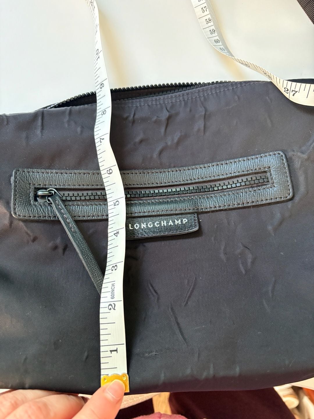Longchamp Le Pliage Neo Black Nylon Crossbody Messenger Bag 13