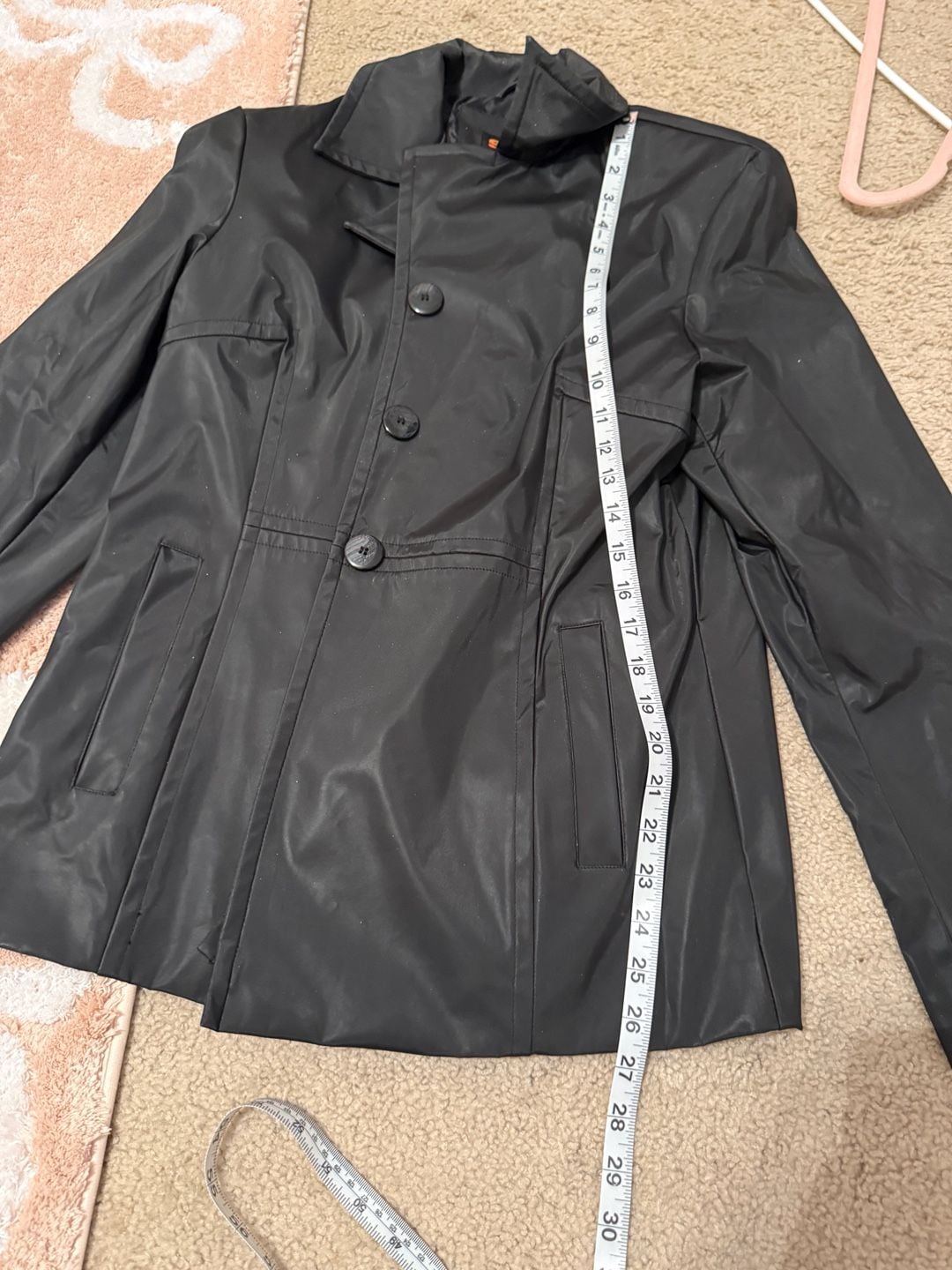Static Women's Black Lightweight Button-Down Blazer Jacket 3