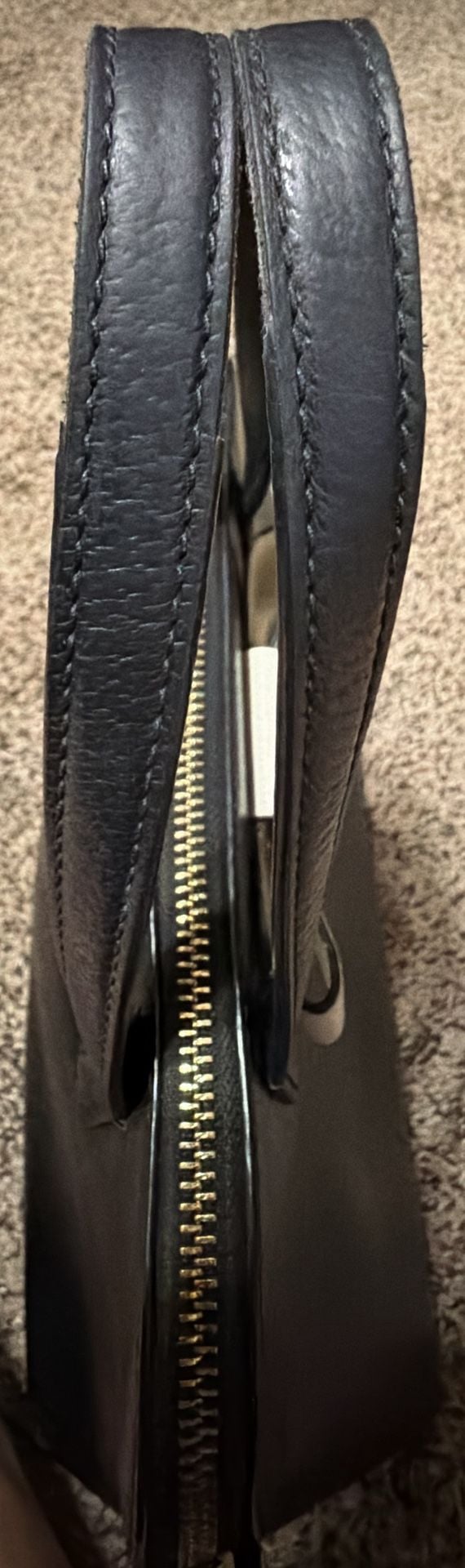 Kate Spade New York Matthews Street Maise Dome Satchel Black w/White Bow 12