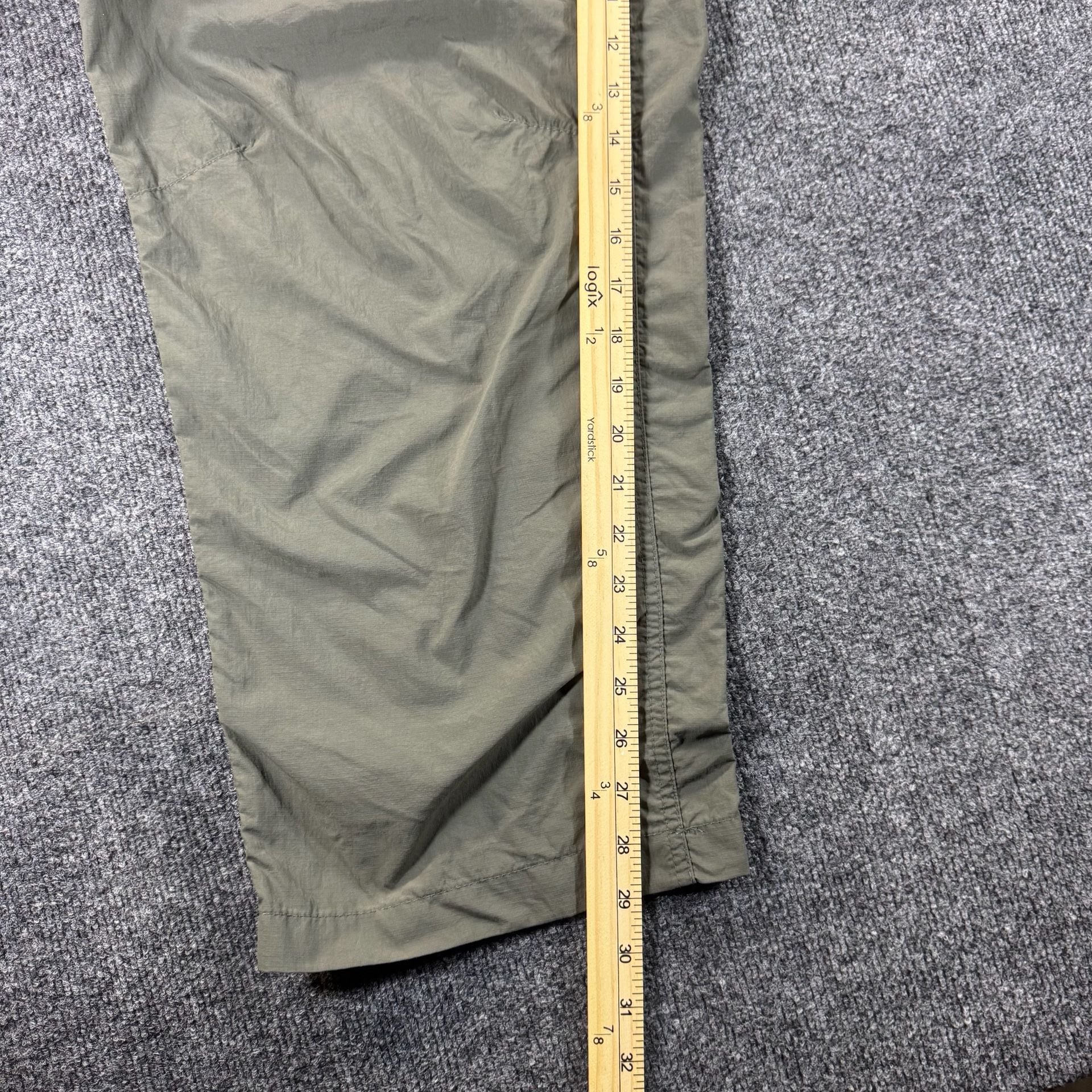 Columbia Convertible Cargo Hiking Pants Mens Khaki Lightweight Zip-Off 9