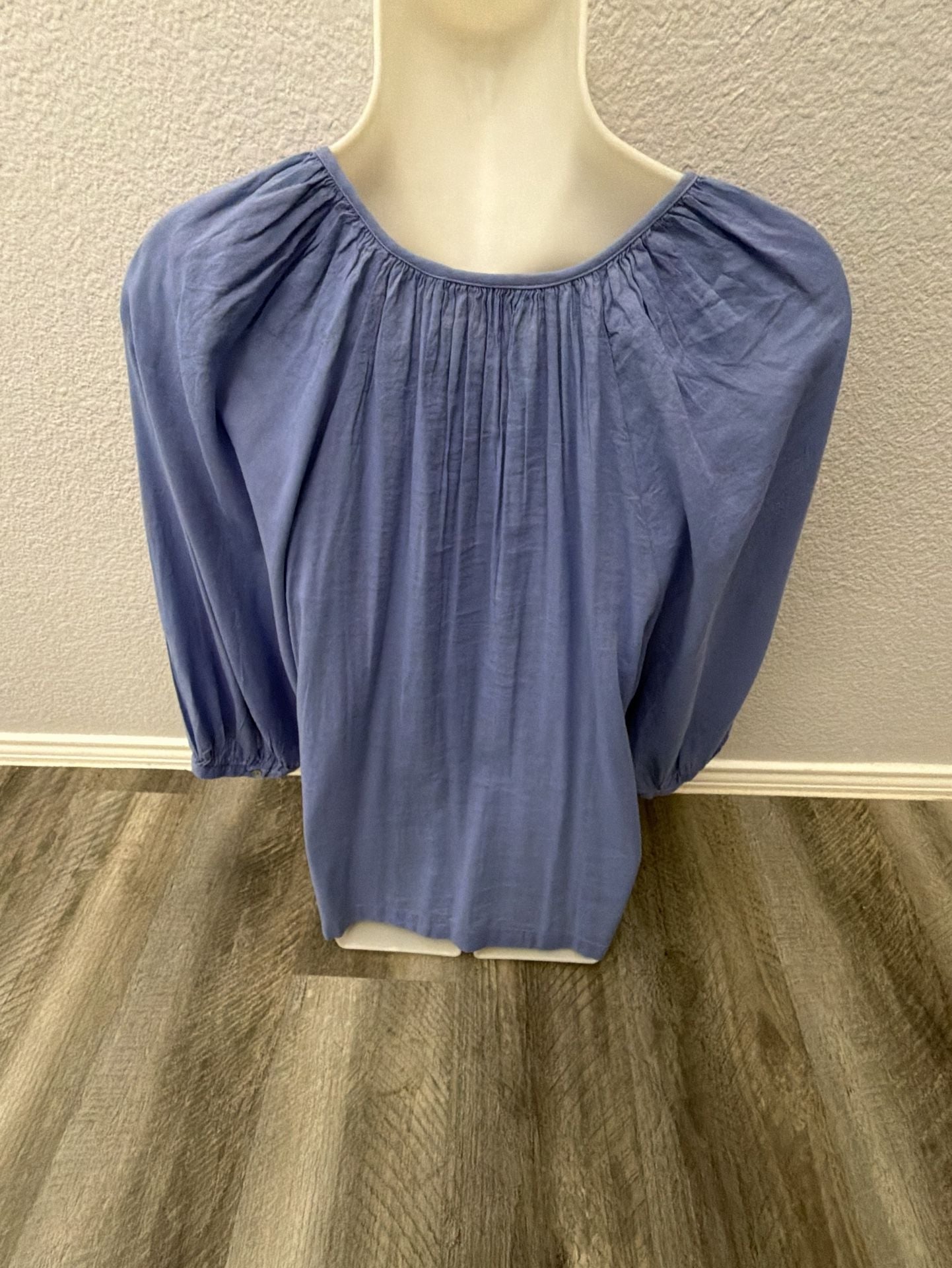 NWT LC Lauren Conrad Landn Peri Button-Front Shirt Size S 5