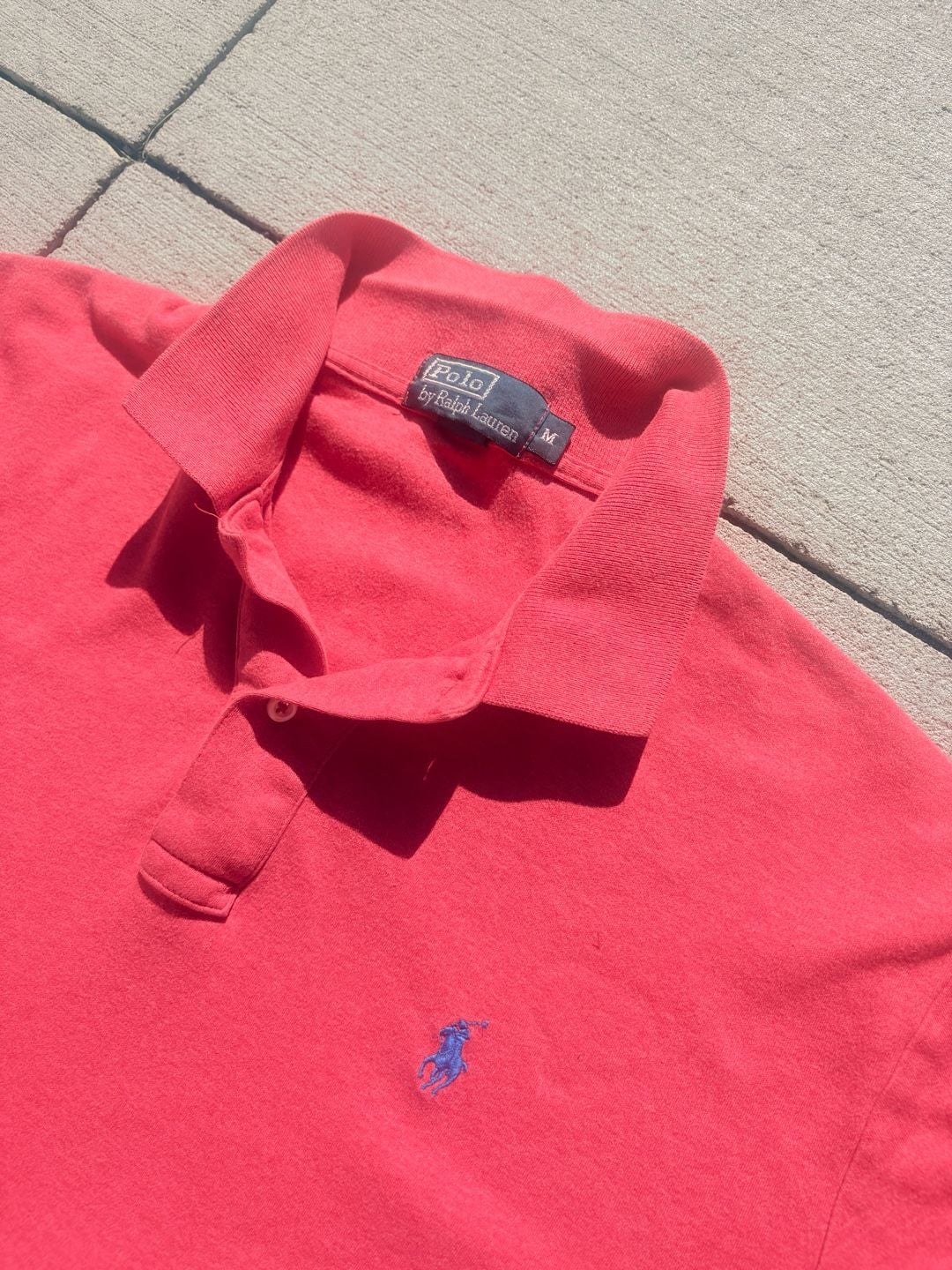 Polo Ralph Lauren Men's Classic Fit Piqué Mesh Polo Shirt, Red, Size M 4