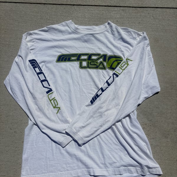 Vintage 1998 Mecca USA Long Sleeve Graphic T-Shirt