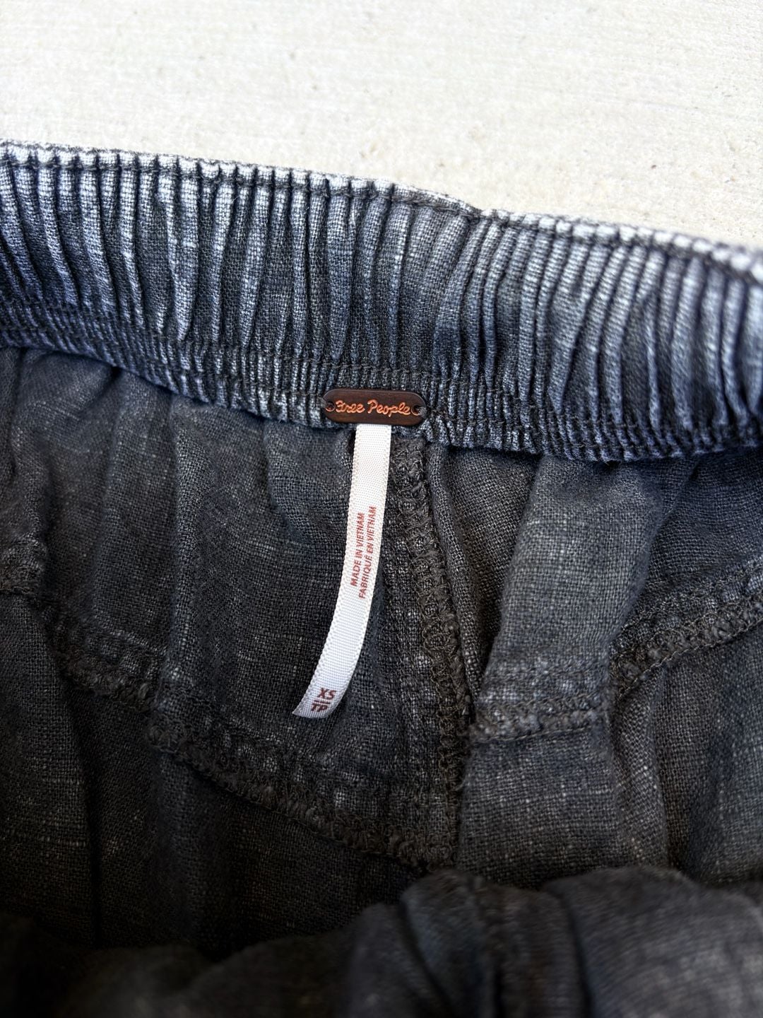 Free People Westmoreland Linen Blend Pull-On Shorts 3