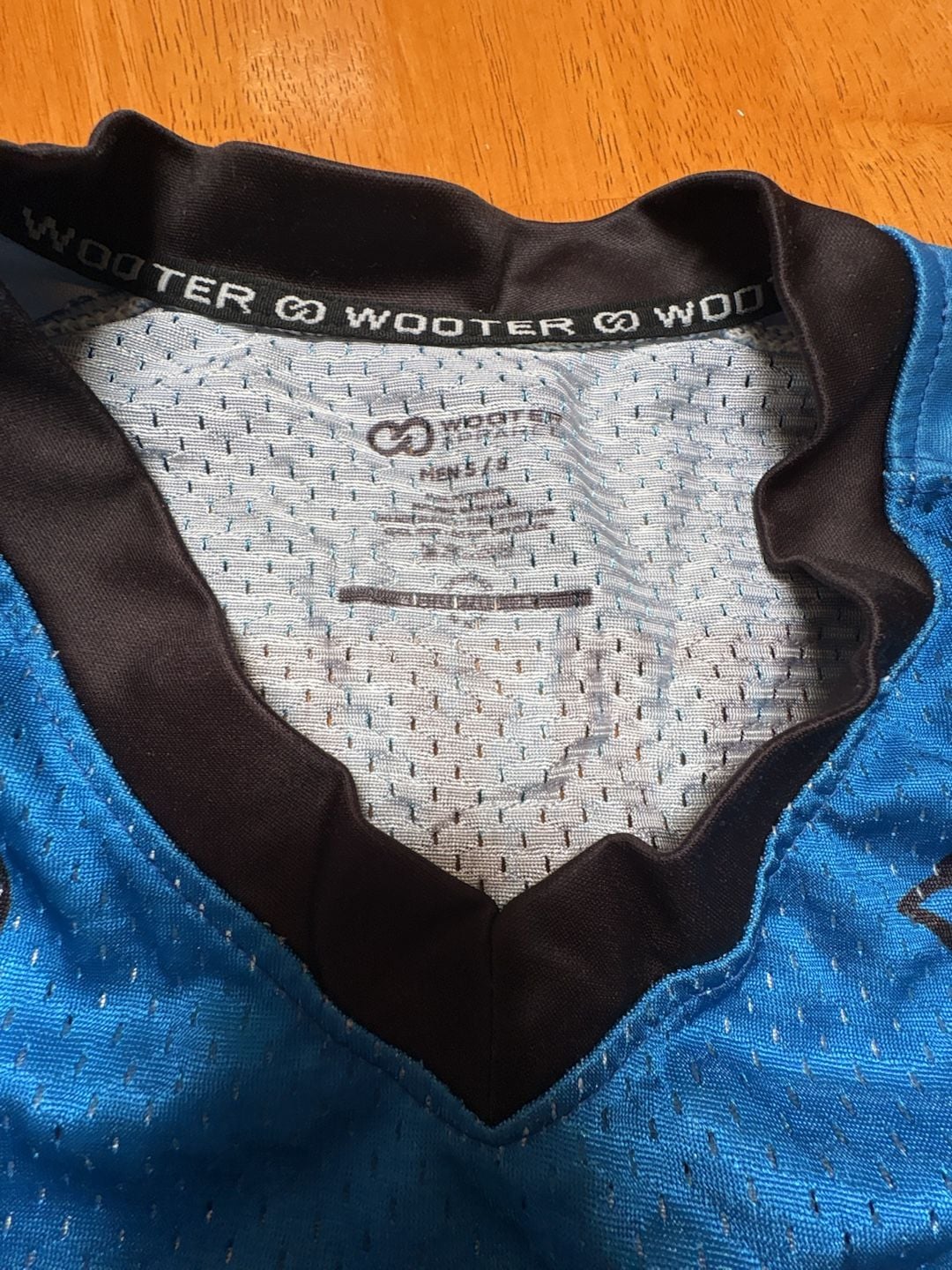 Wooter Apparel Panthers Blue Football Jersey Number 11 Men's Small 3