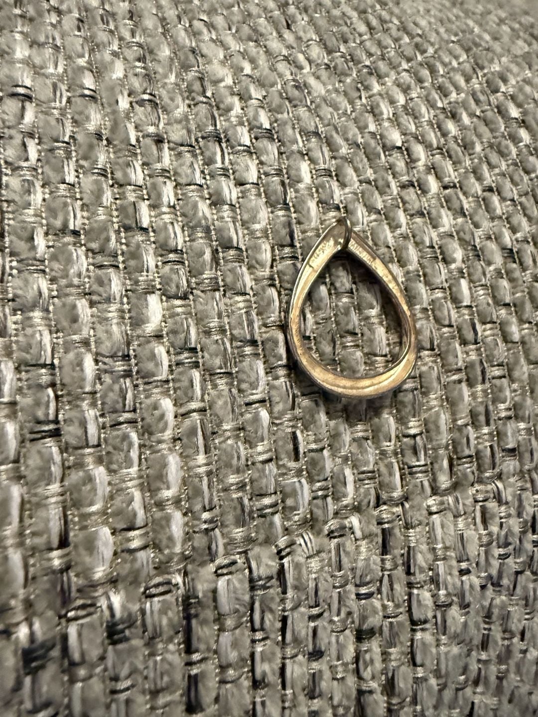 Sterling Silver Teardrop Pendant Charm 925 3
