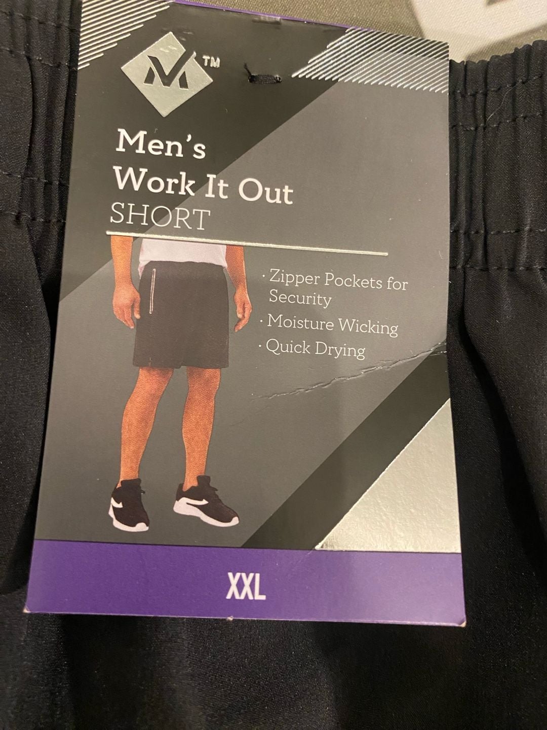 Member's Mark Men's Work It Out Athletic Shorts with Zipper Pockets 3
