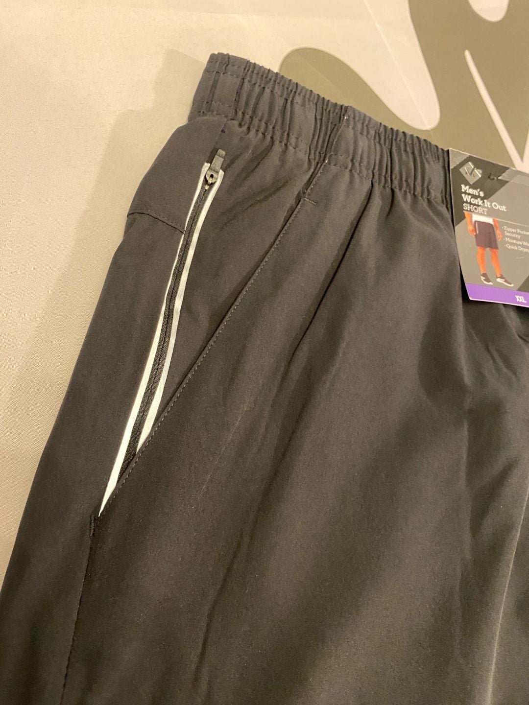 Member's Mark Men's Work It Out Athletic Shorts with Zipper Pockets 4