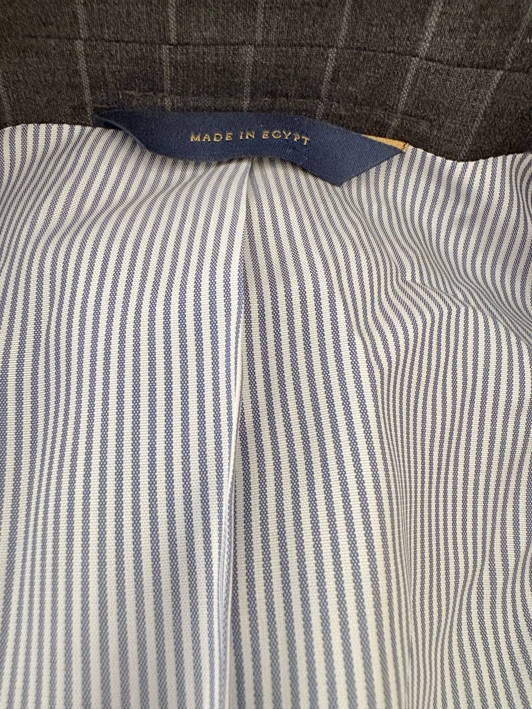 Brooks Brothers Explorer Regent Fit Charcoal Grey Pinstripe Suit Jacket 10